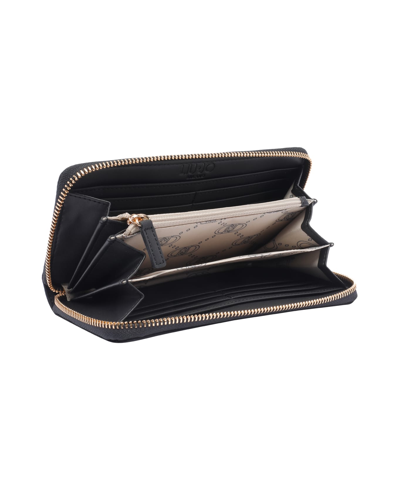 Liu-Jo Logo Wallet - Black