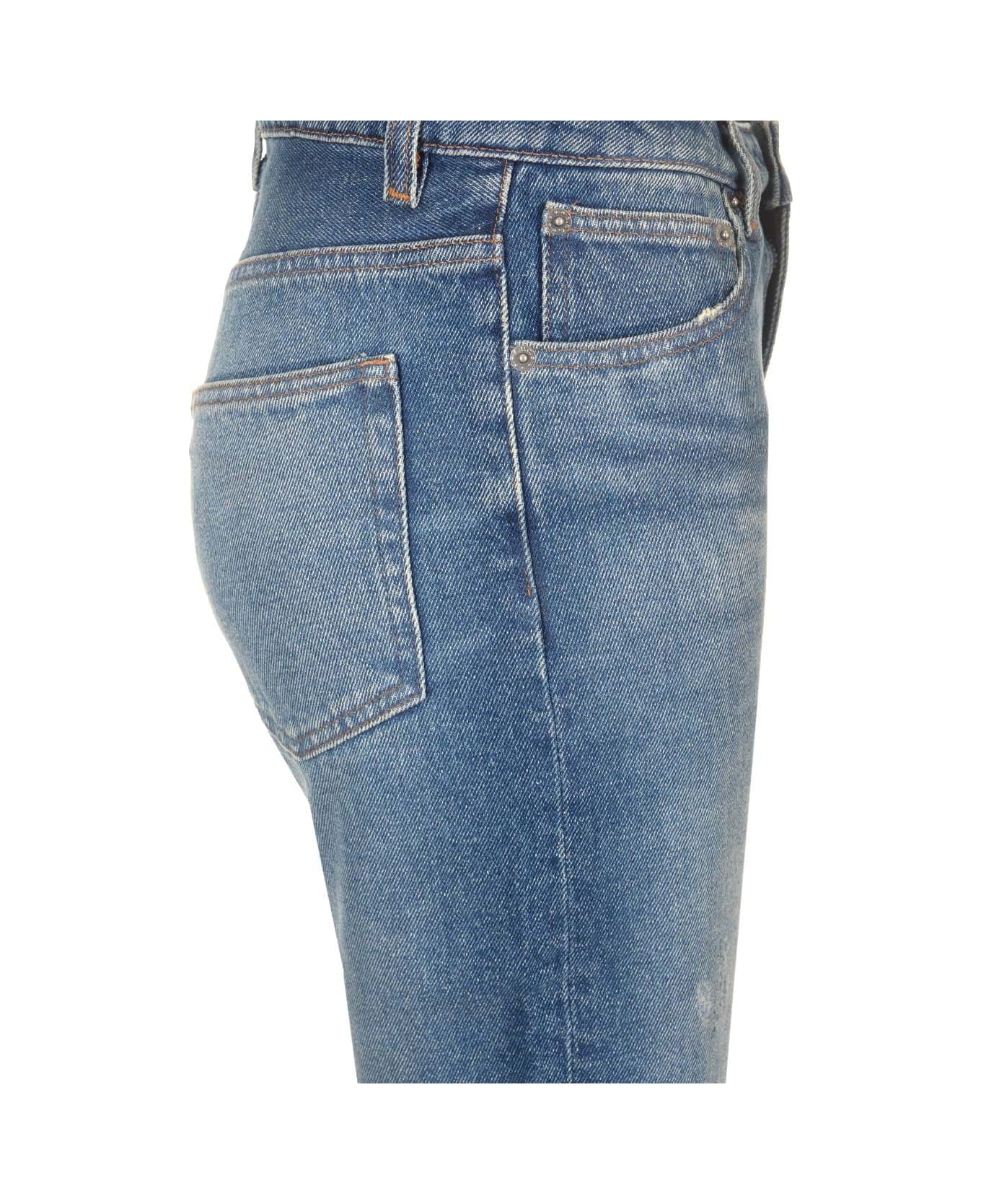 A.P.C. 'kylie' Straight Leg Jeans - Blue