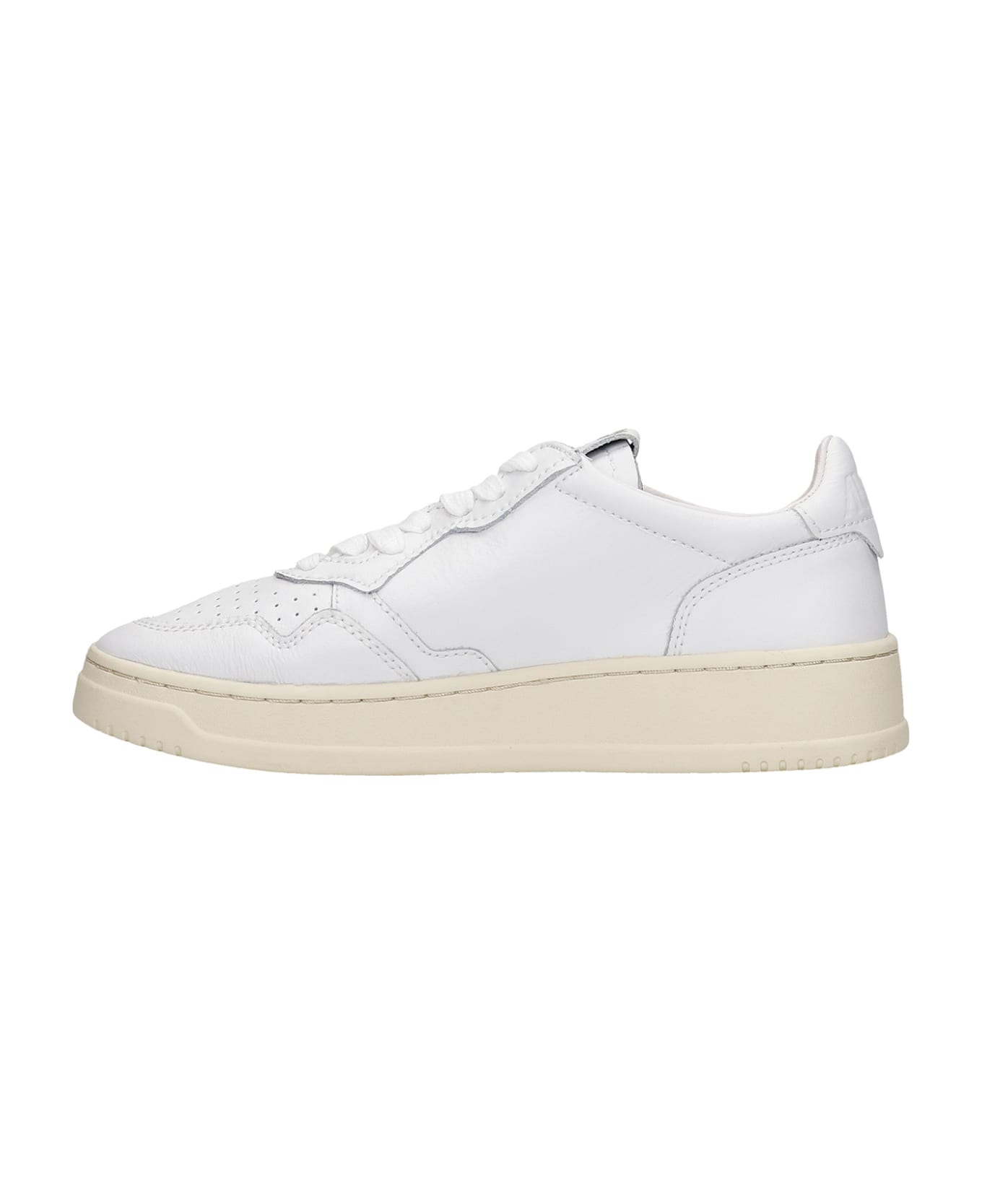 Autry 01 Sneakers In White Leather - WHITE スニーカー