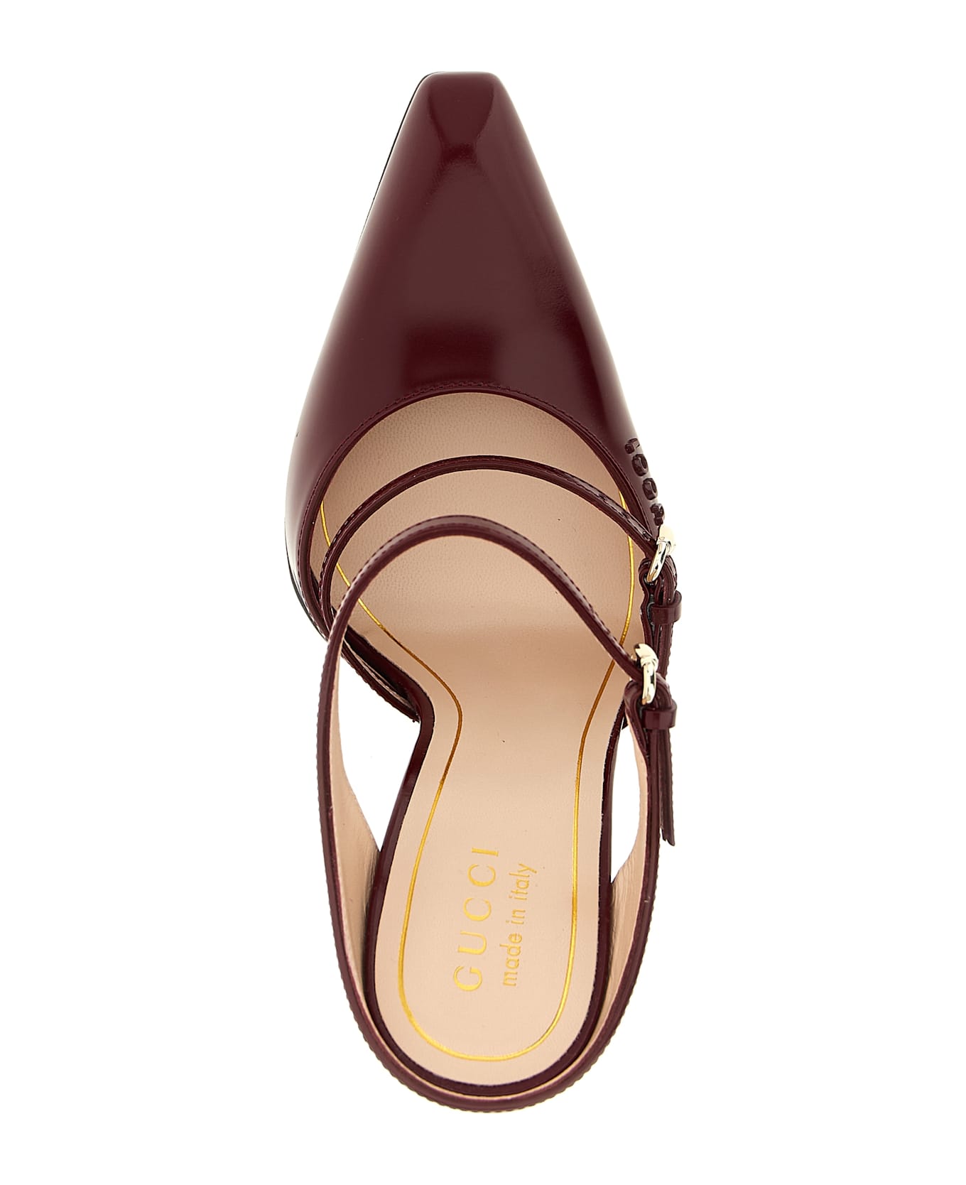 【関税込み】gucci GUCCI ROSSO ANCORA' SABOTS gucci Rosso Ancora' Sabots | italist
