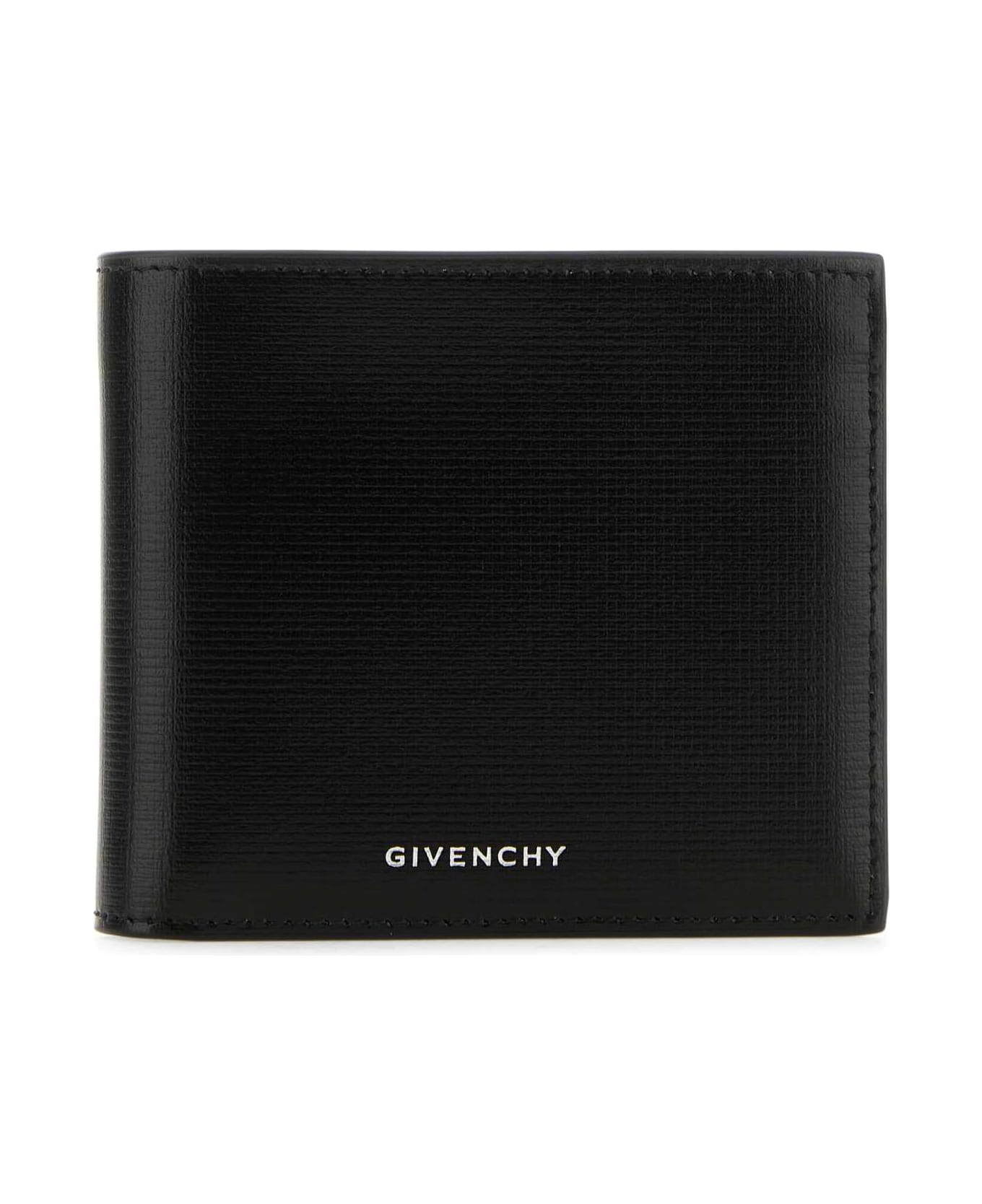 Givenchy Black Leather Wallet - Black