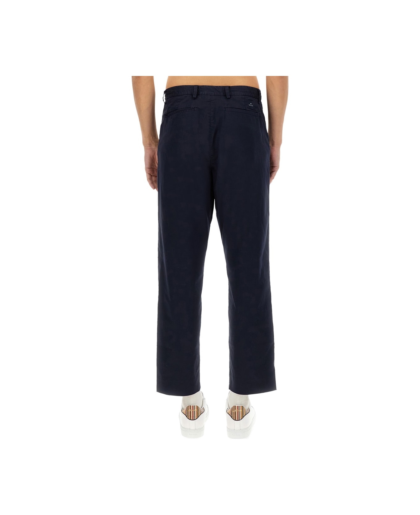 PS by Paul Smith Cotton Pants - BLUE
