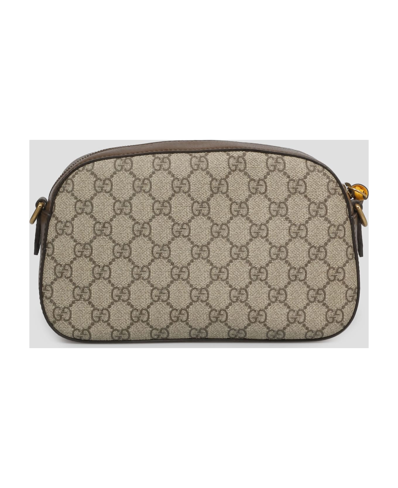 Gucci 'gg Supreme' Crossbody Bag - Brown