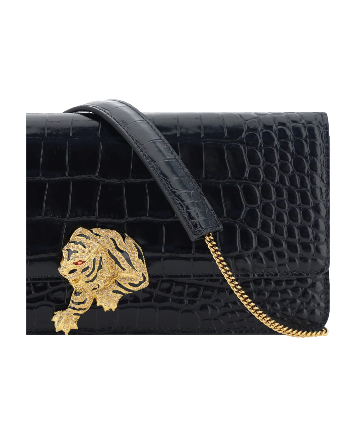 Roberto Cavalli Roar Shoulder Bag - Nero 191101