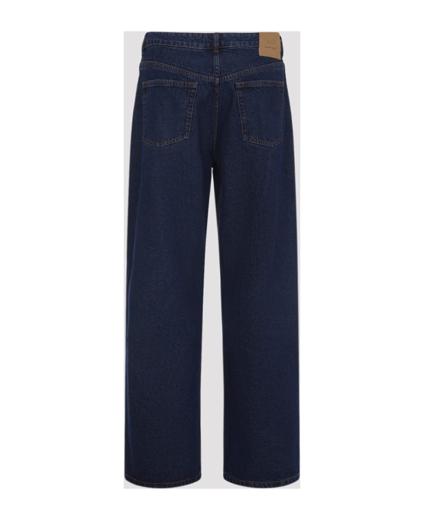 Ami Alexandre Mattiussi Large Fit Jeans - Anthracite