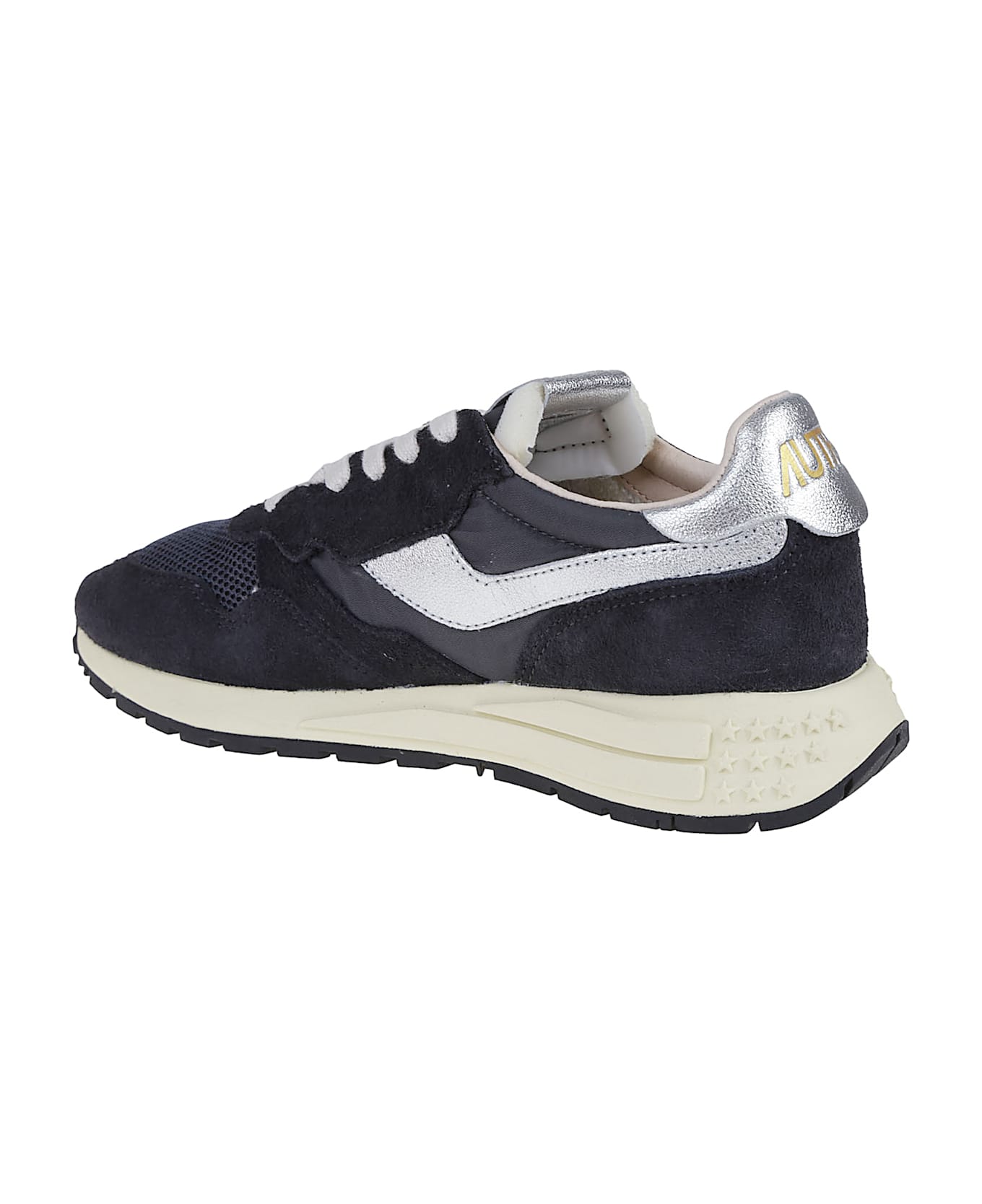 Autry Reelwind Low Sneakers - Black/silver