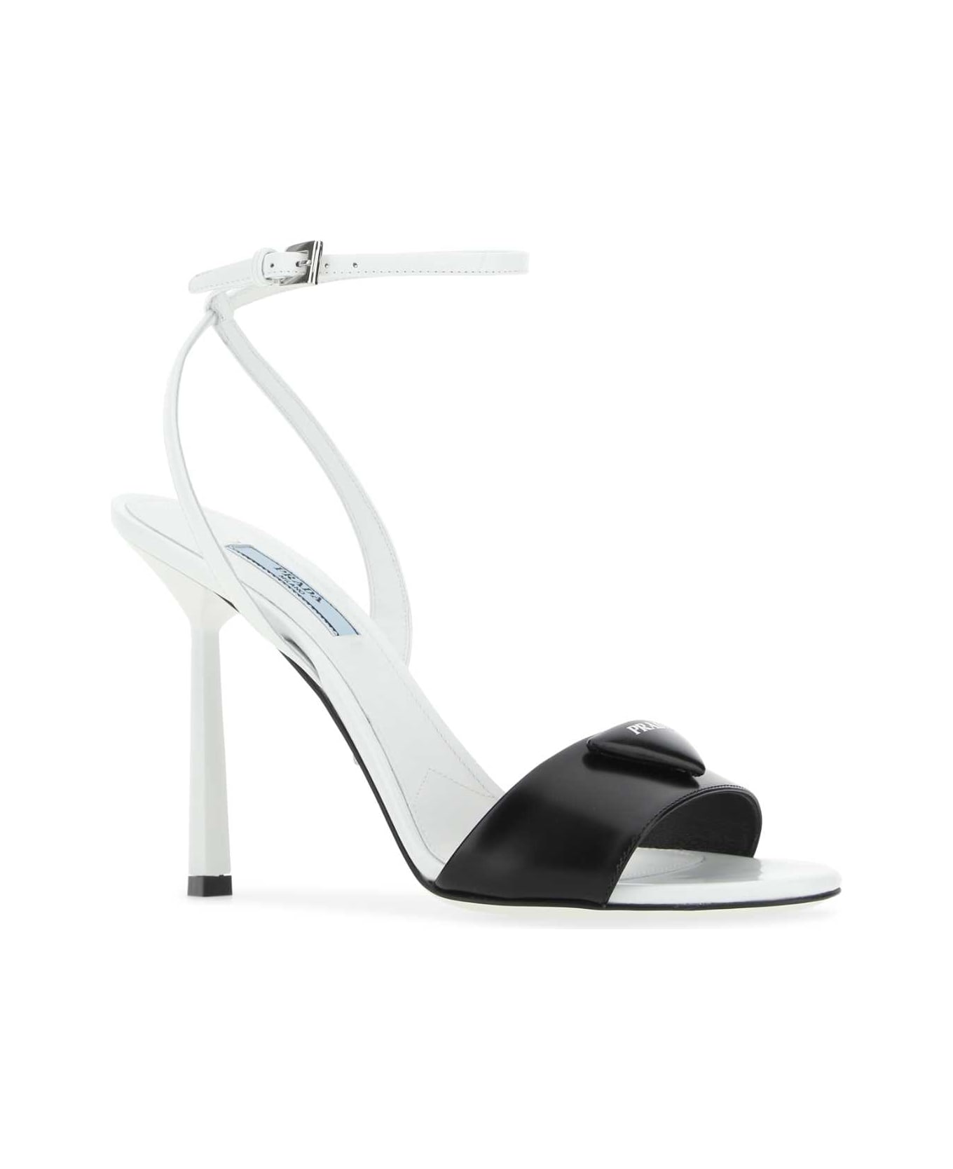 Prada Two-tone Leather Sandals - F0967