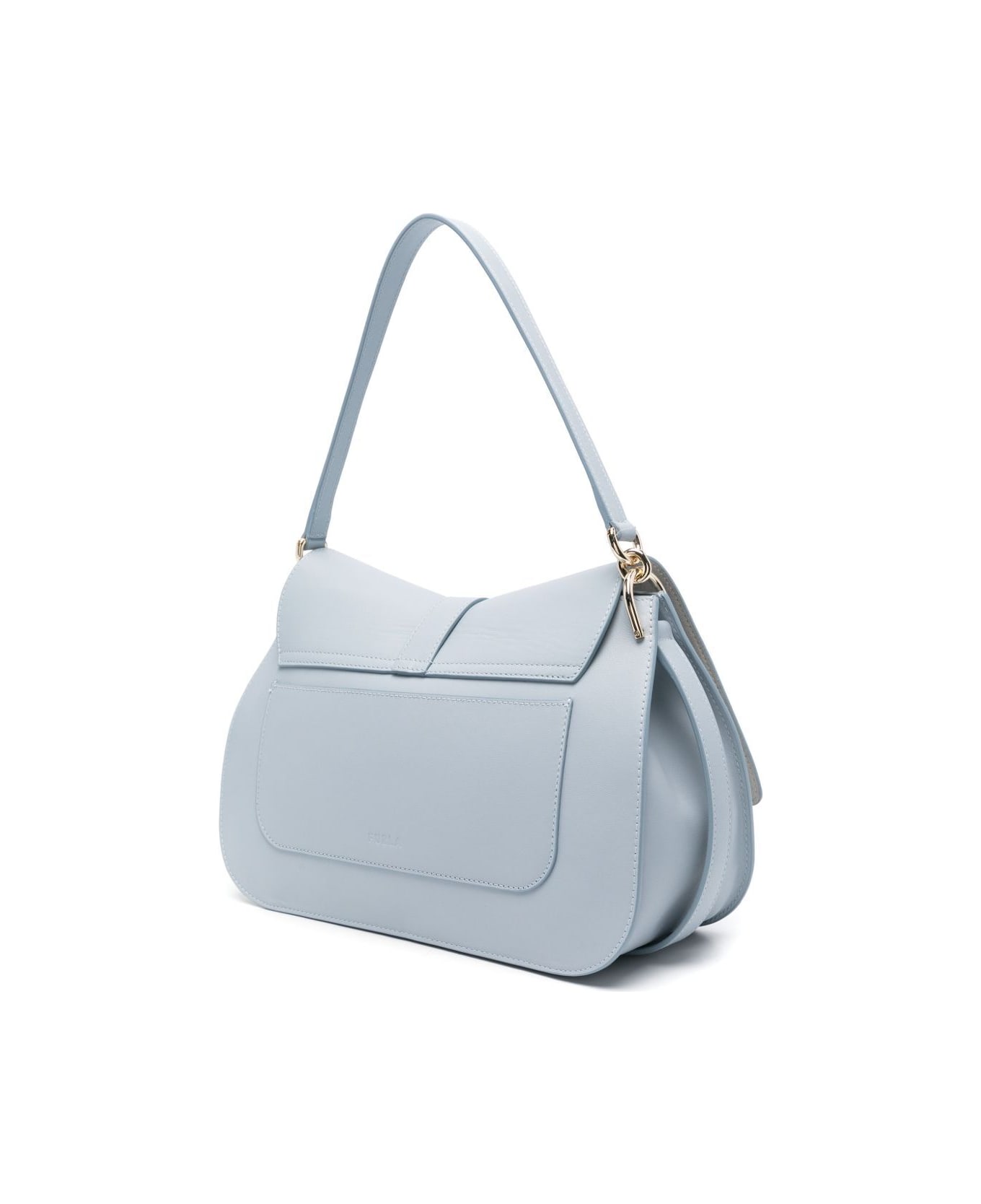 Furla Flow L Top Handle Bag - Cloud