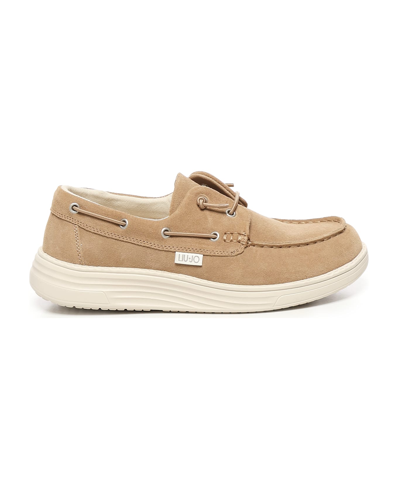 Liu-Jo Suede Loafers - Beige