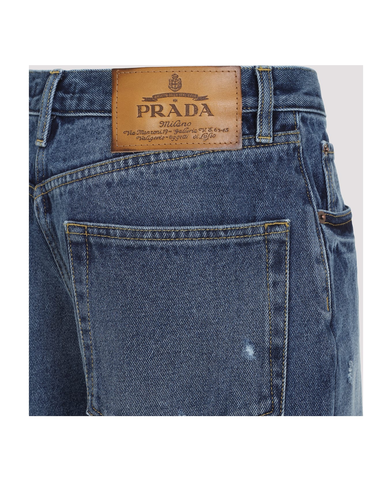 Prada Wide Jeans - LIGHT BLUE