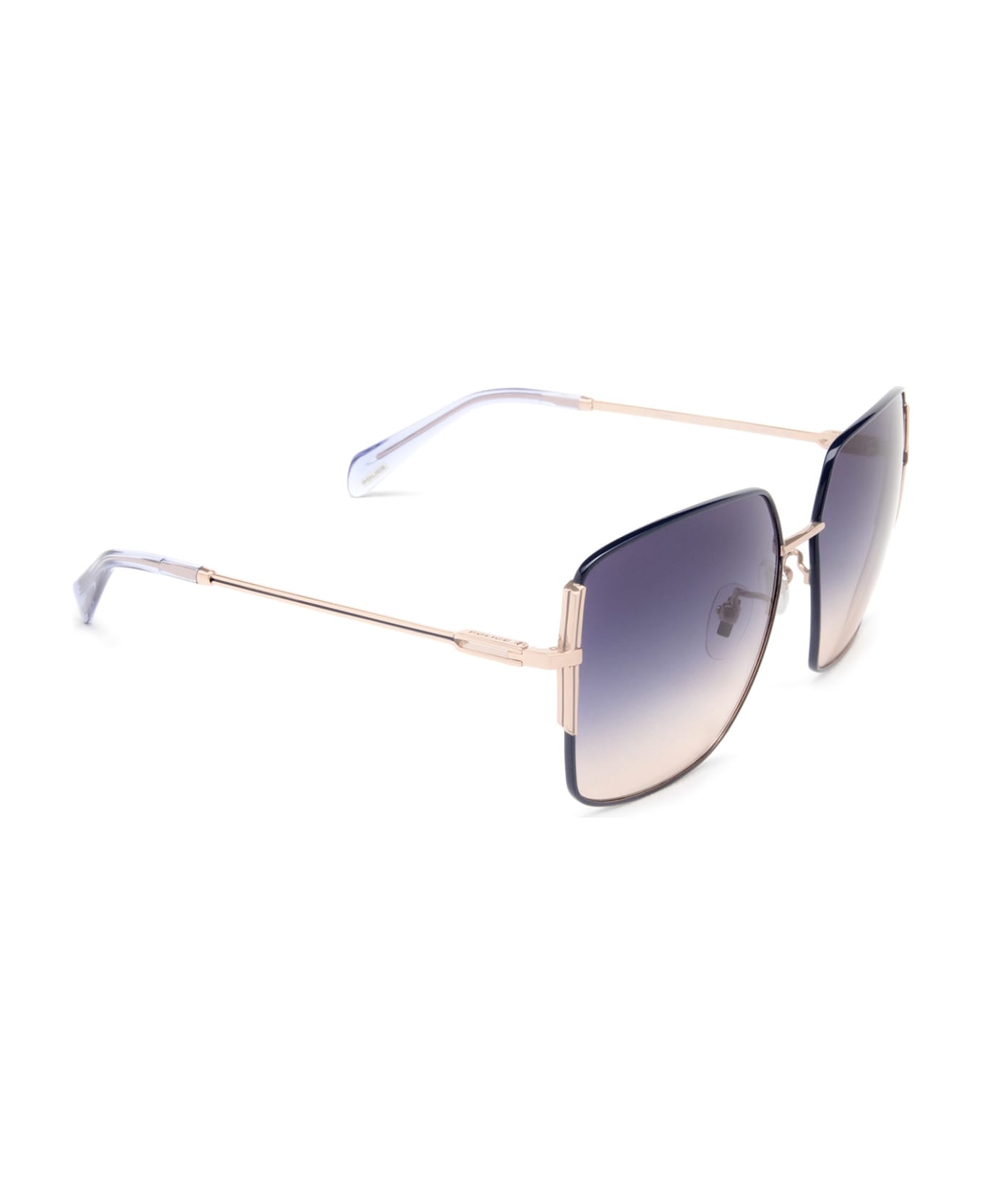 Police Splf34 Red Gold With Coloured Parts Sunglasses - Red Gold With Coloured Parts