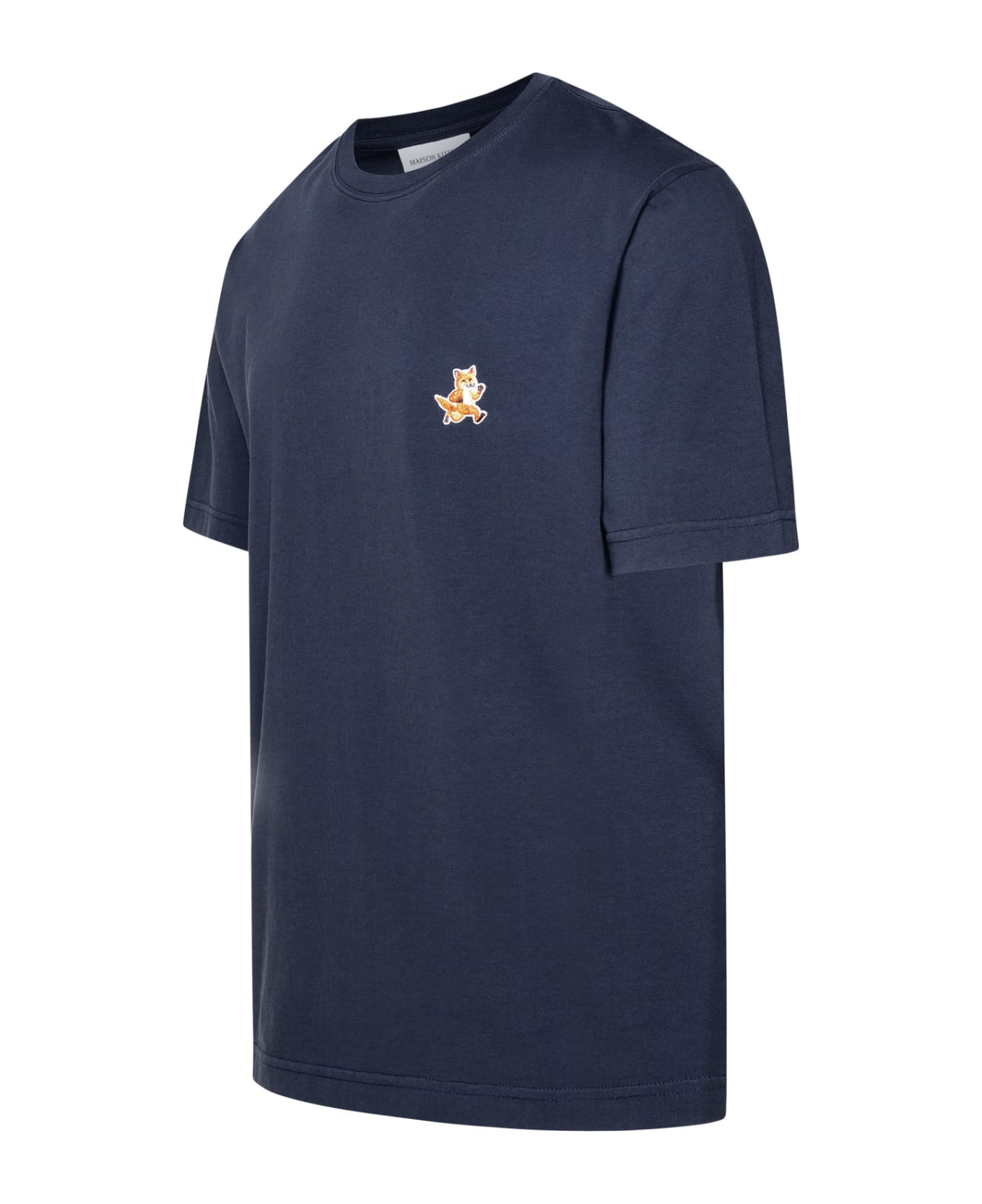 Maison Kitsuné Navy Cotton T-shirt - Navy シャツ