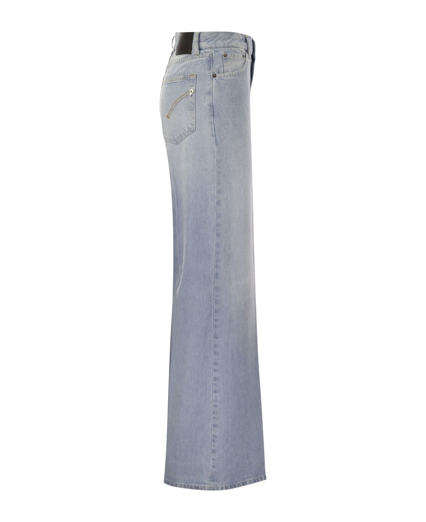 Dondup Amber - Wide-leg Jeans - Blu