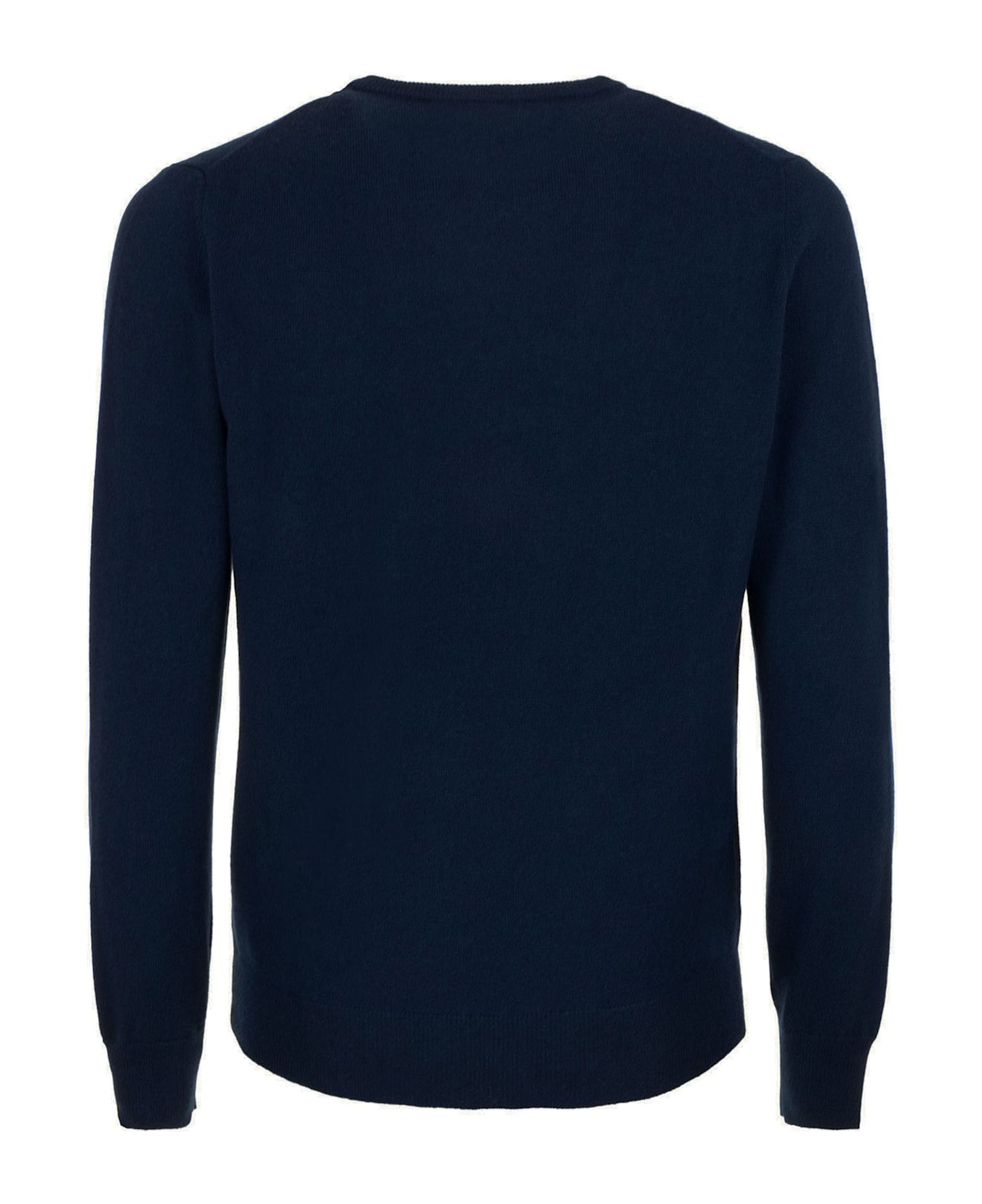 Kangra Blue Wool And Cashmere Sweater Kangra