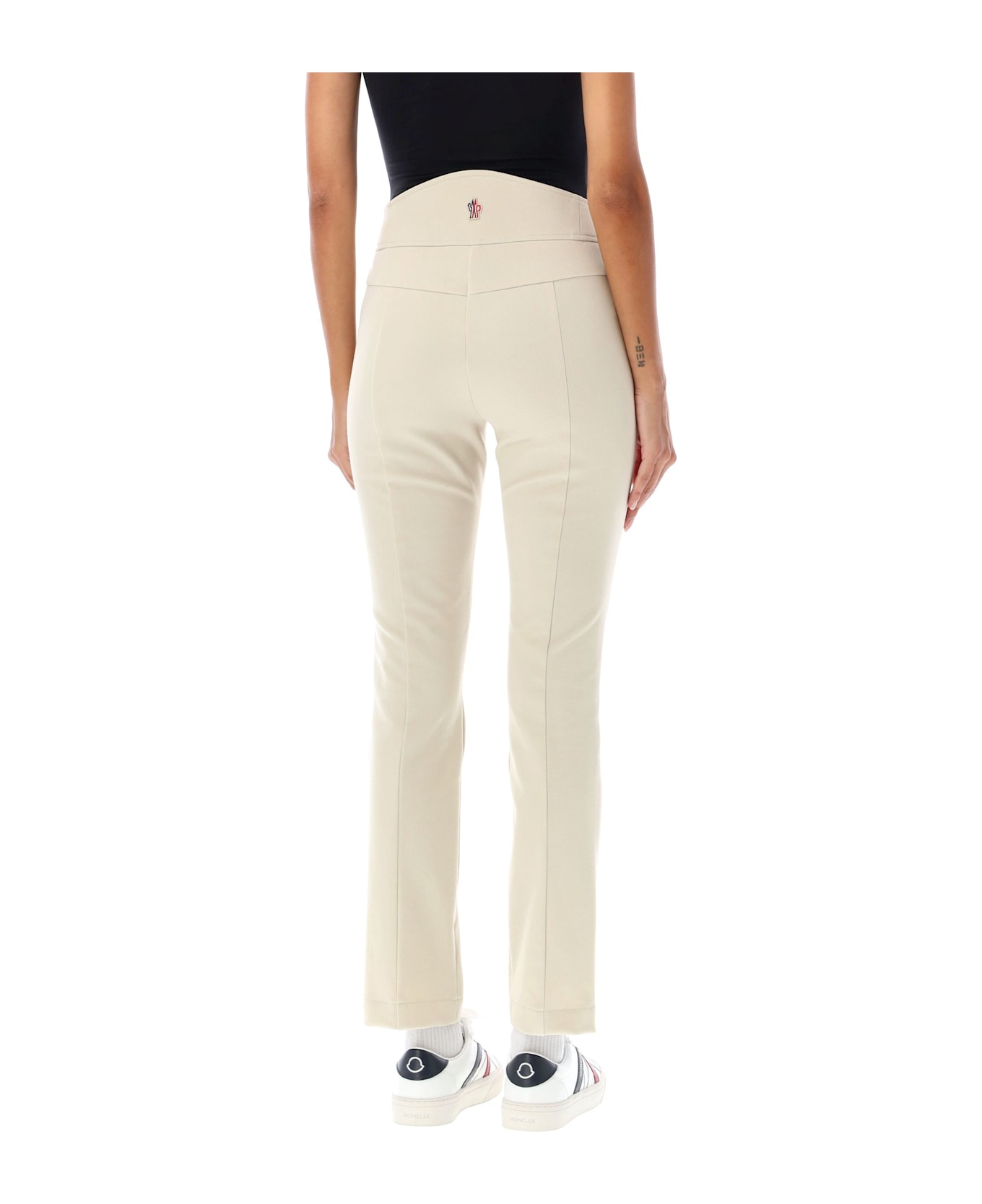 Moncler Grenoble High-waist Technical Trousers - WHITE