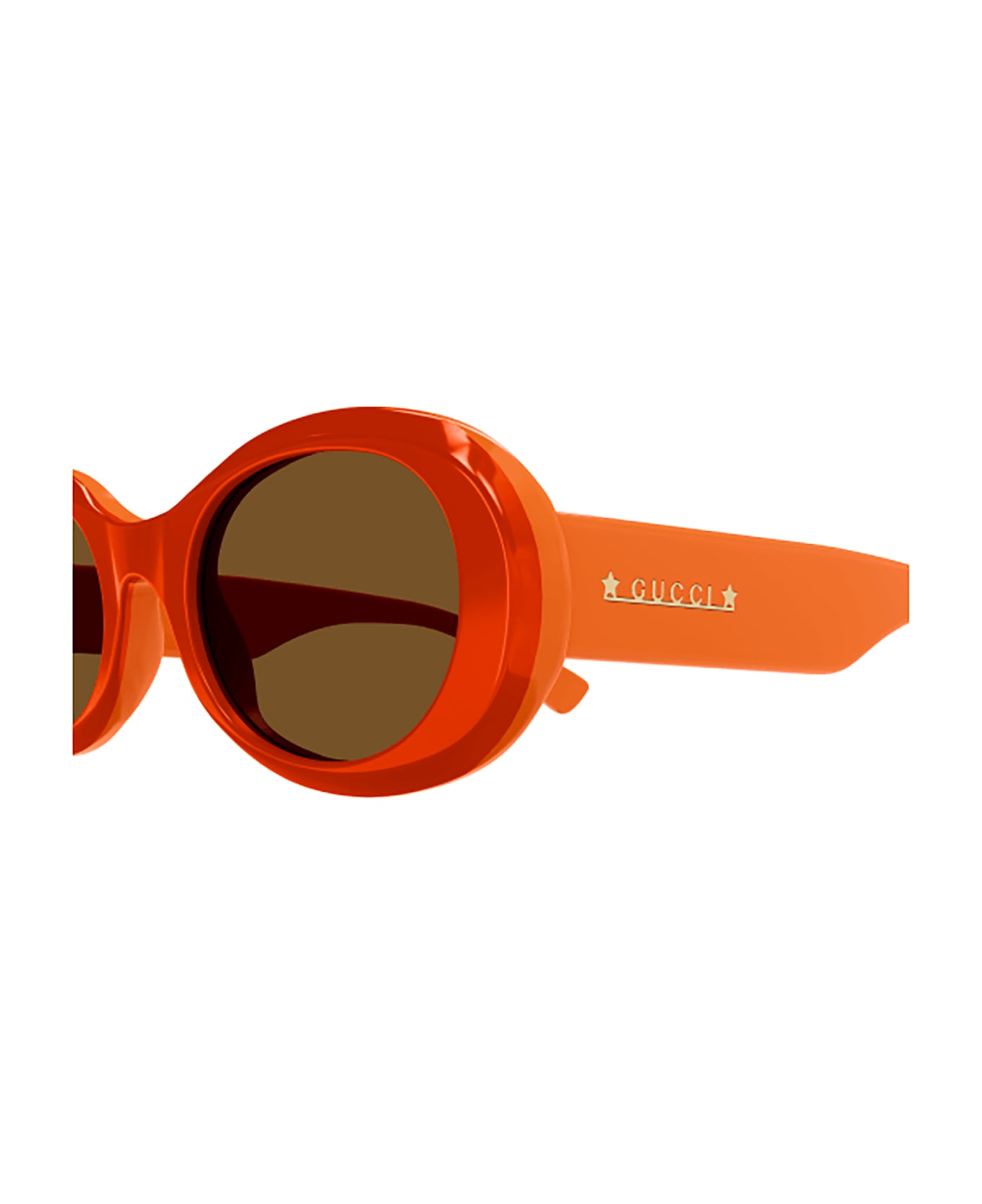 Gucci Eyewear GG1587S Sunglasses - Orange Orange Brown