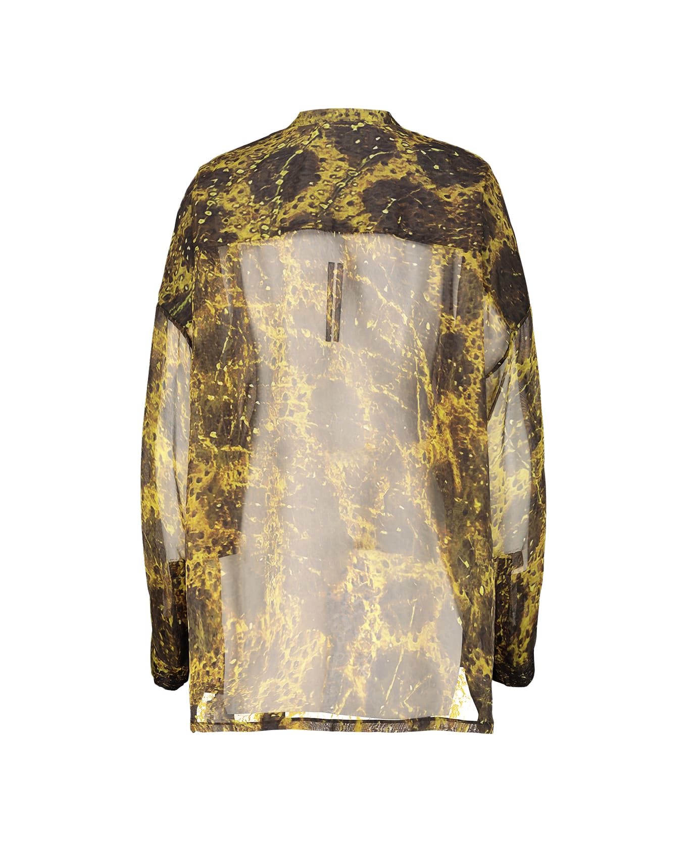 Rick Owens Lido Larry Shirt - Acid Black
