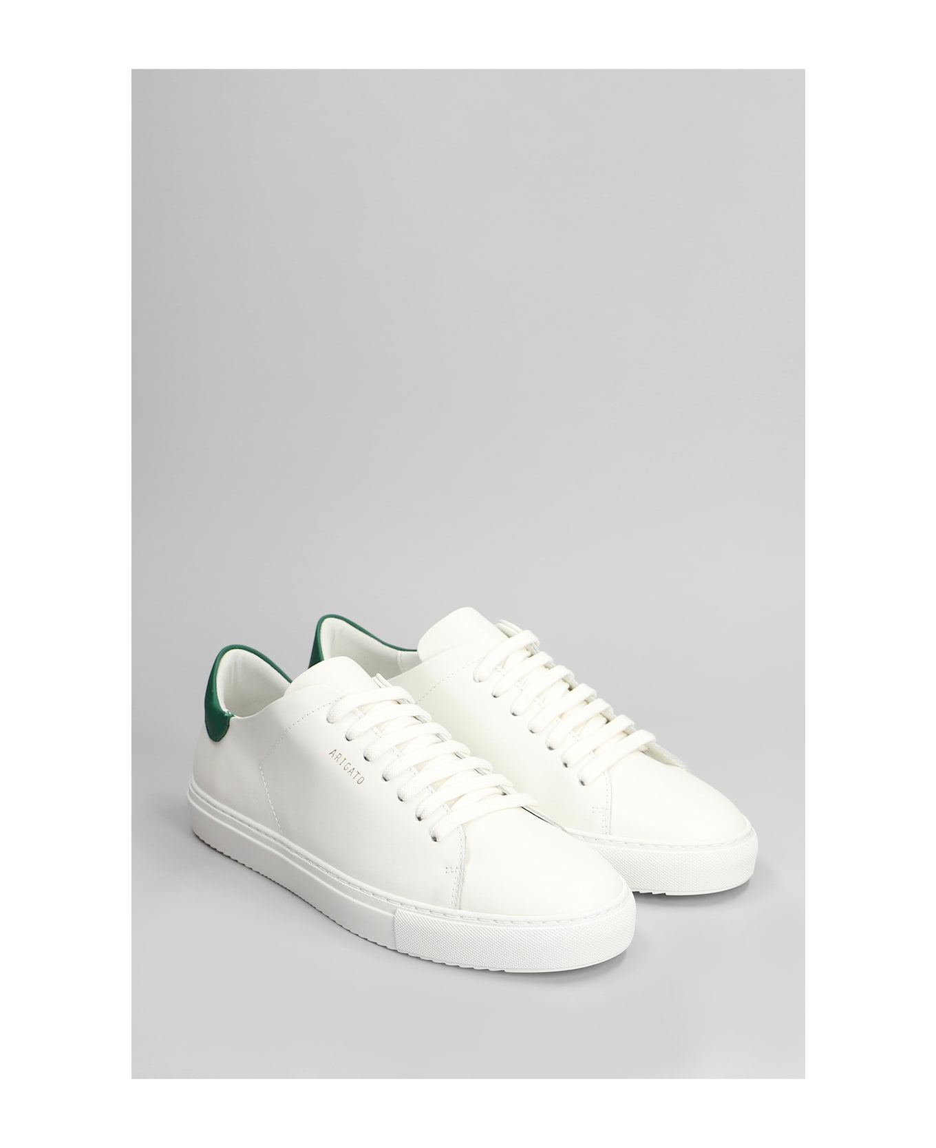 Axel Arigato Clean 90 Sneakers In White Leather - white
