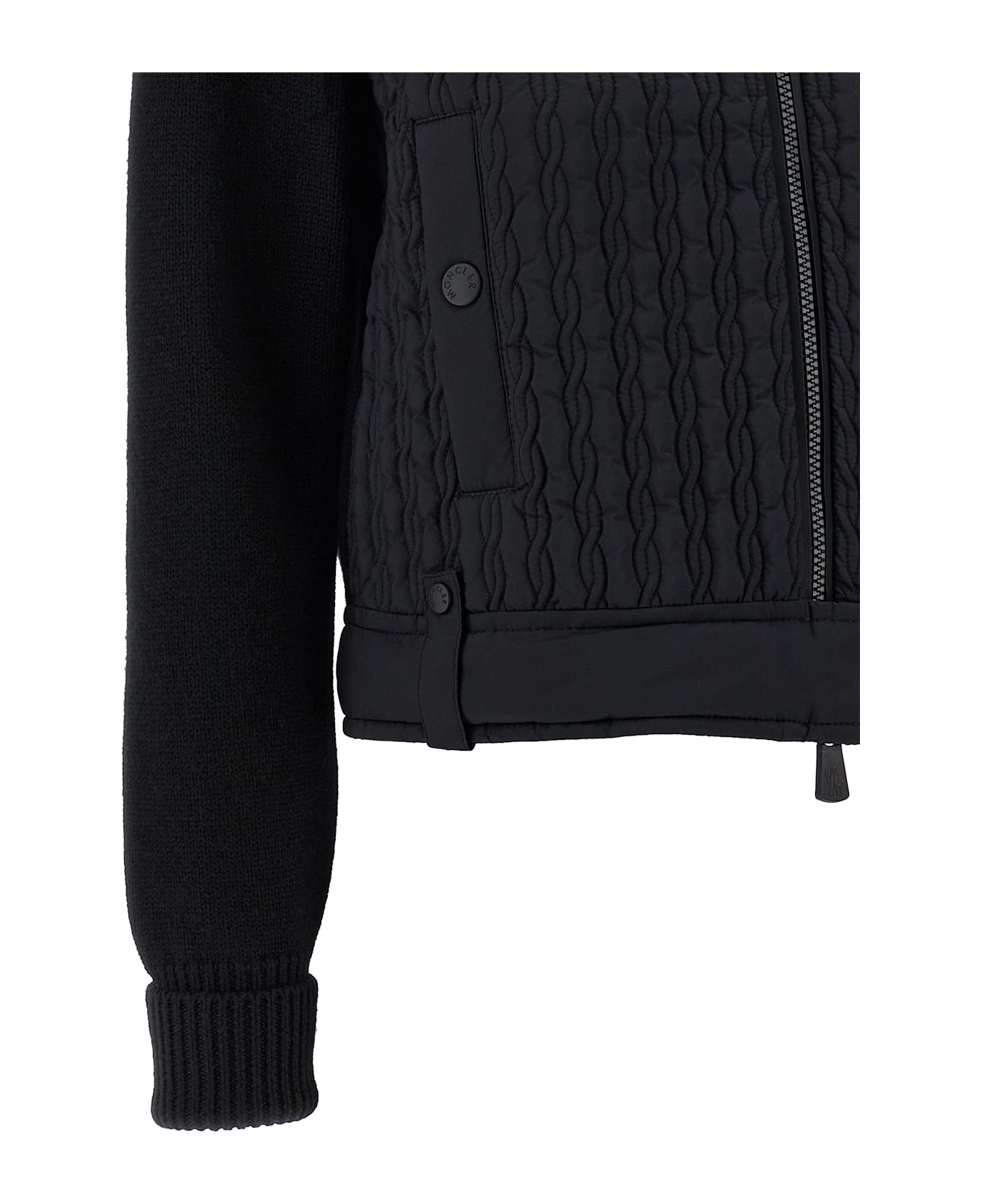 Moncler Grenoble 
tricot
 Cardigan - Black  