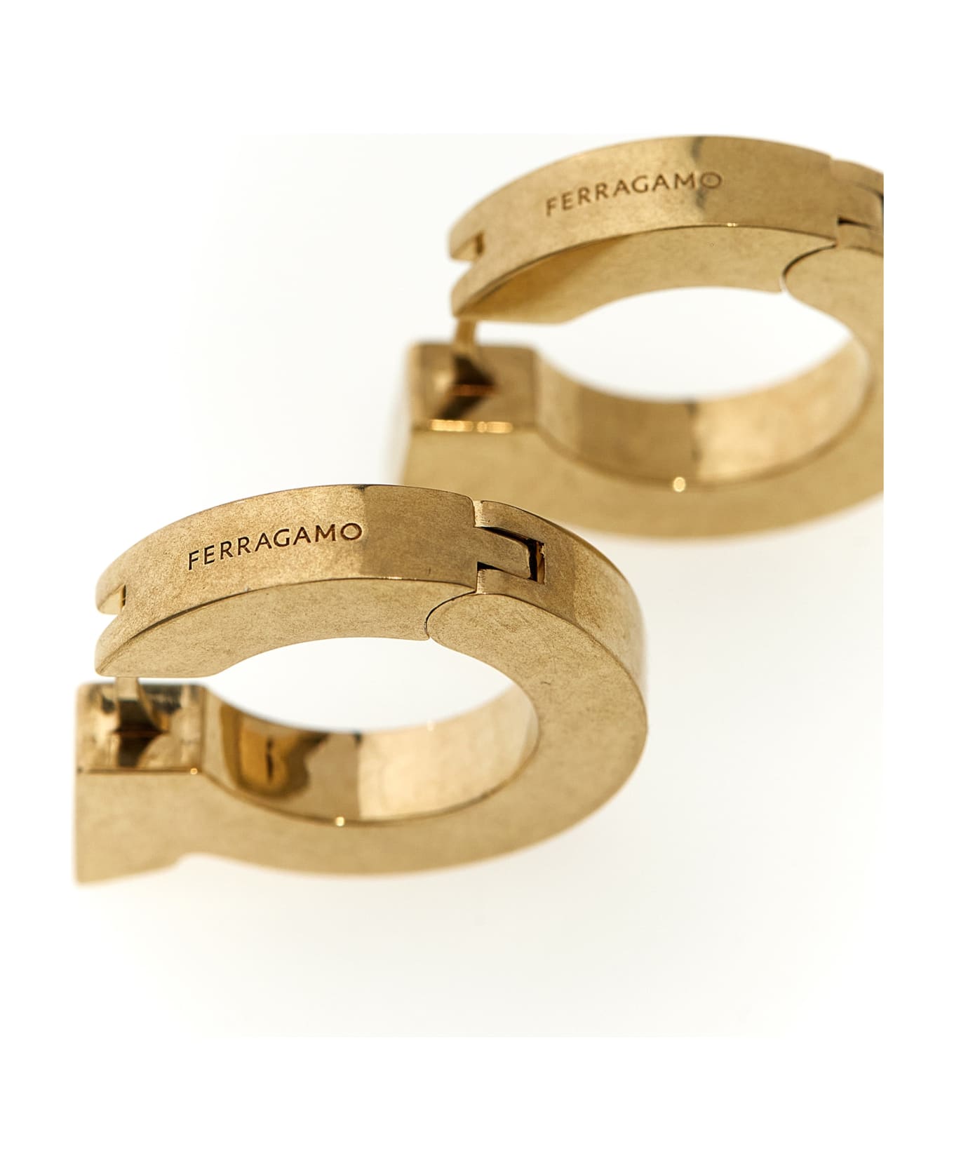 Ferragamo 'gancini' Earrings - Gold ジュエリー