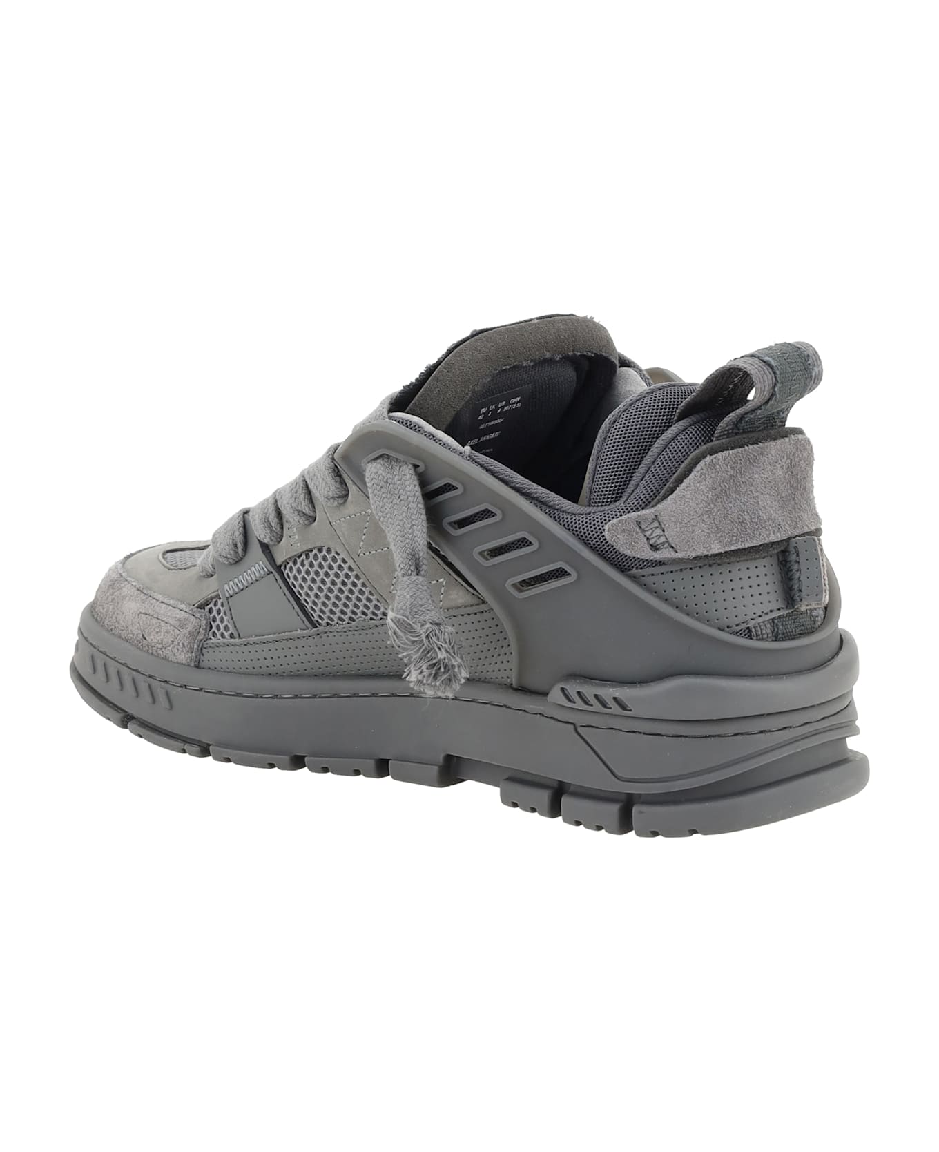 Axel Arigato Area Patchwork Sneakers - CHARCOAL