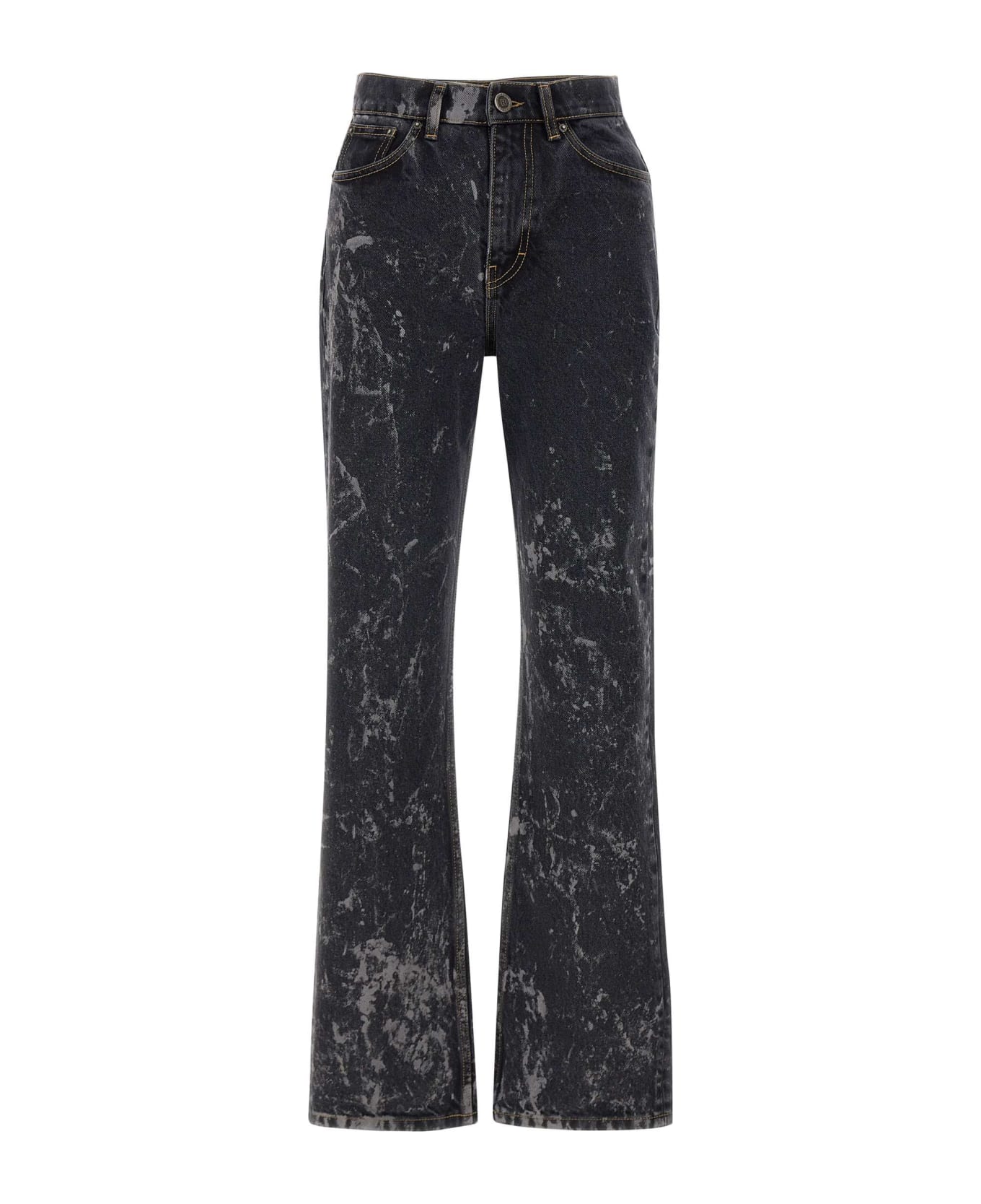 Rotate by Birger Christensen 'washed Twill' Jeans - Acid washed
