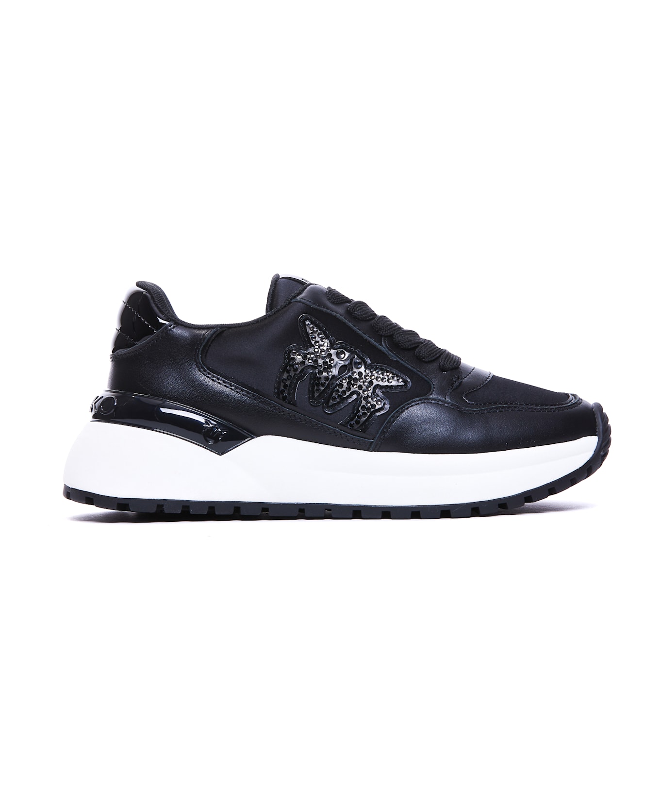 Pinko Gem Sneakers - Black