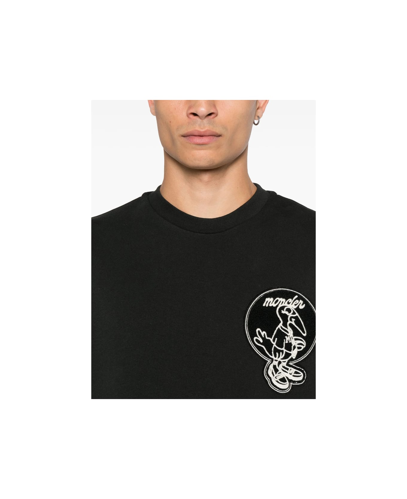 Moncler Sweatshirt - BLACK