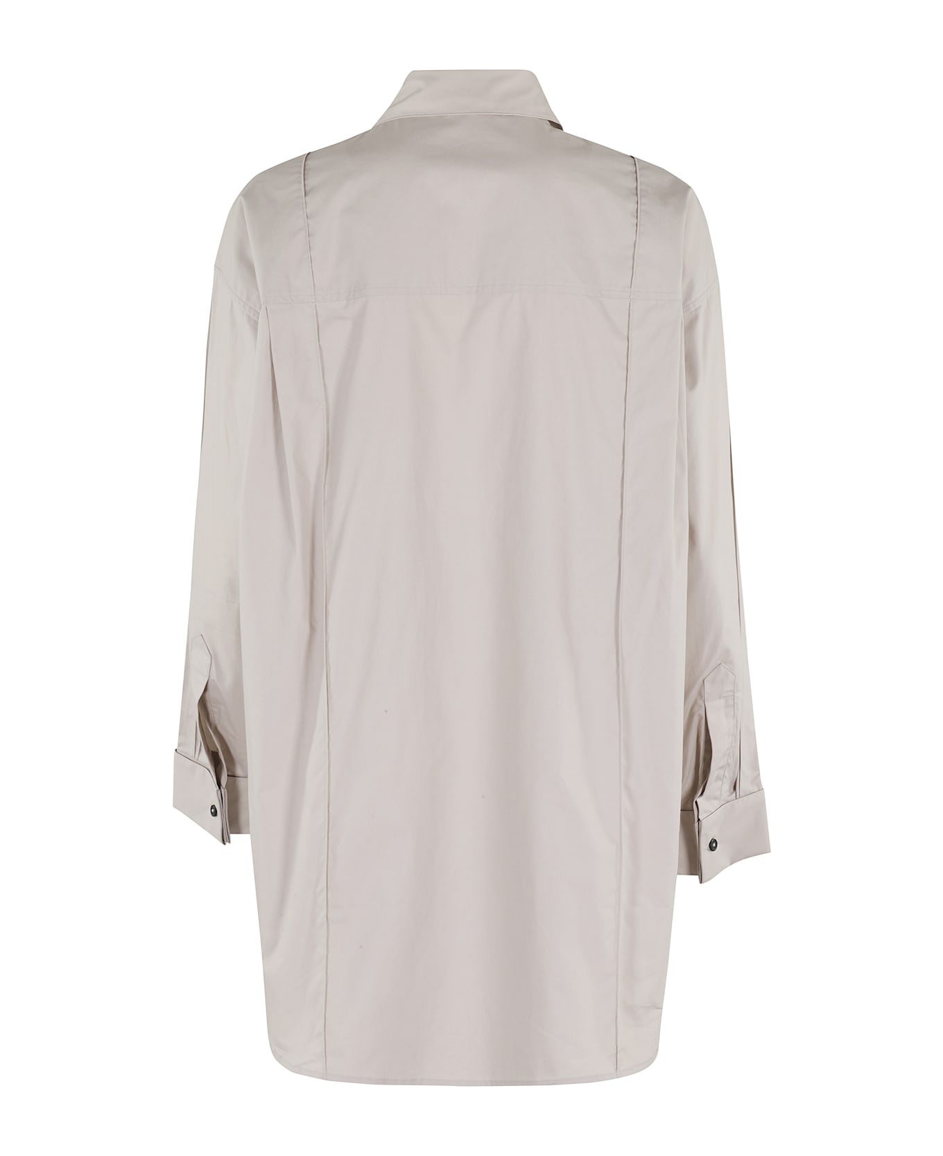 REMAIN Birger Christensen Oversize Pintuck - Chateau Gray