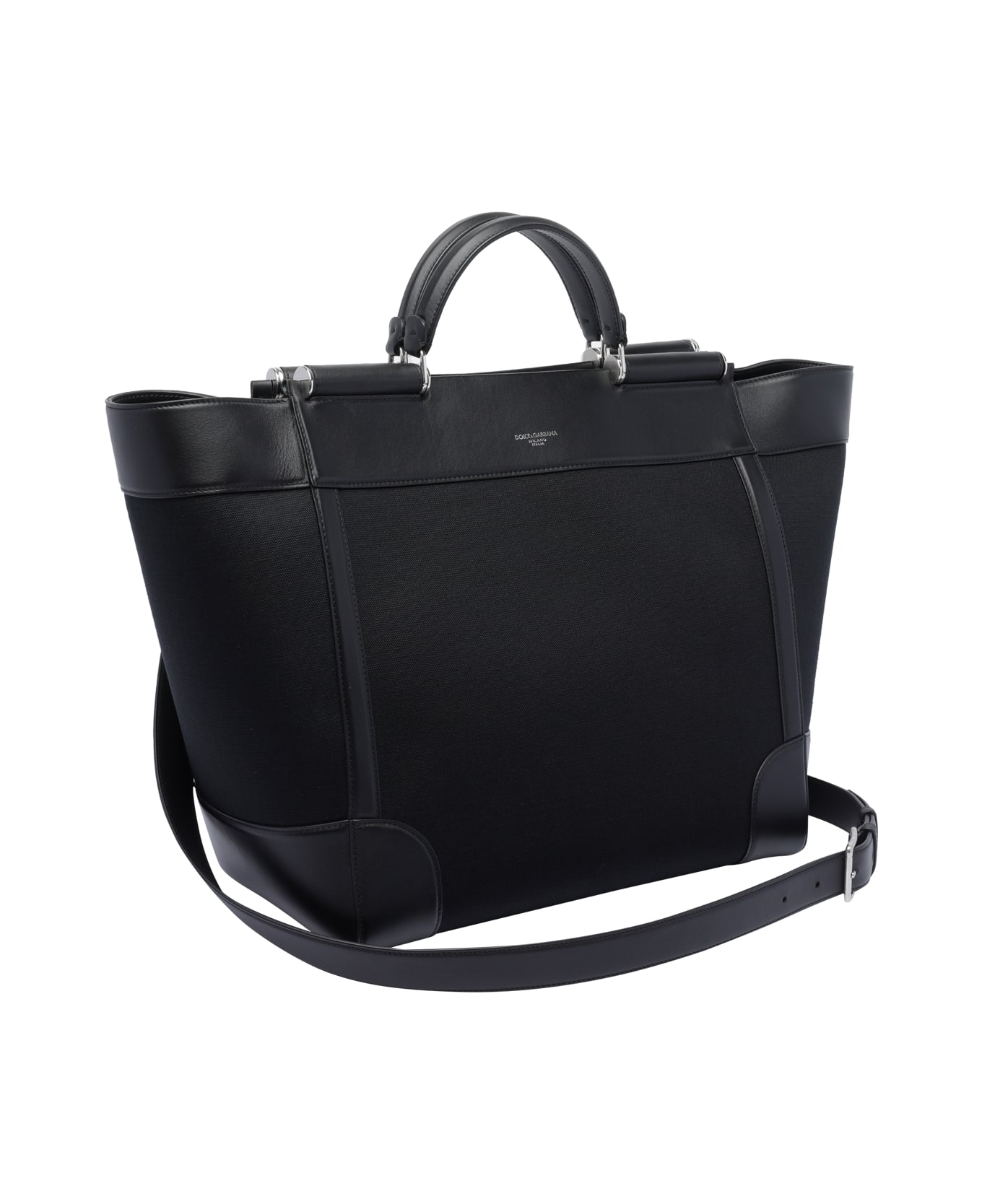 Dolce 
Gabbana Panama Bag - Black