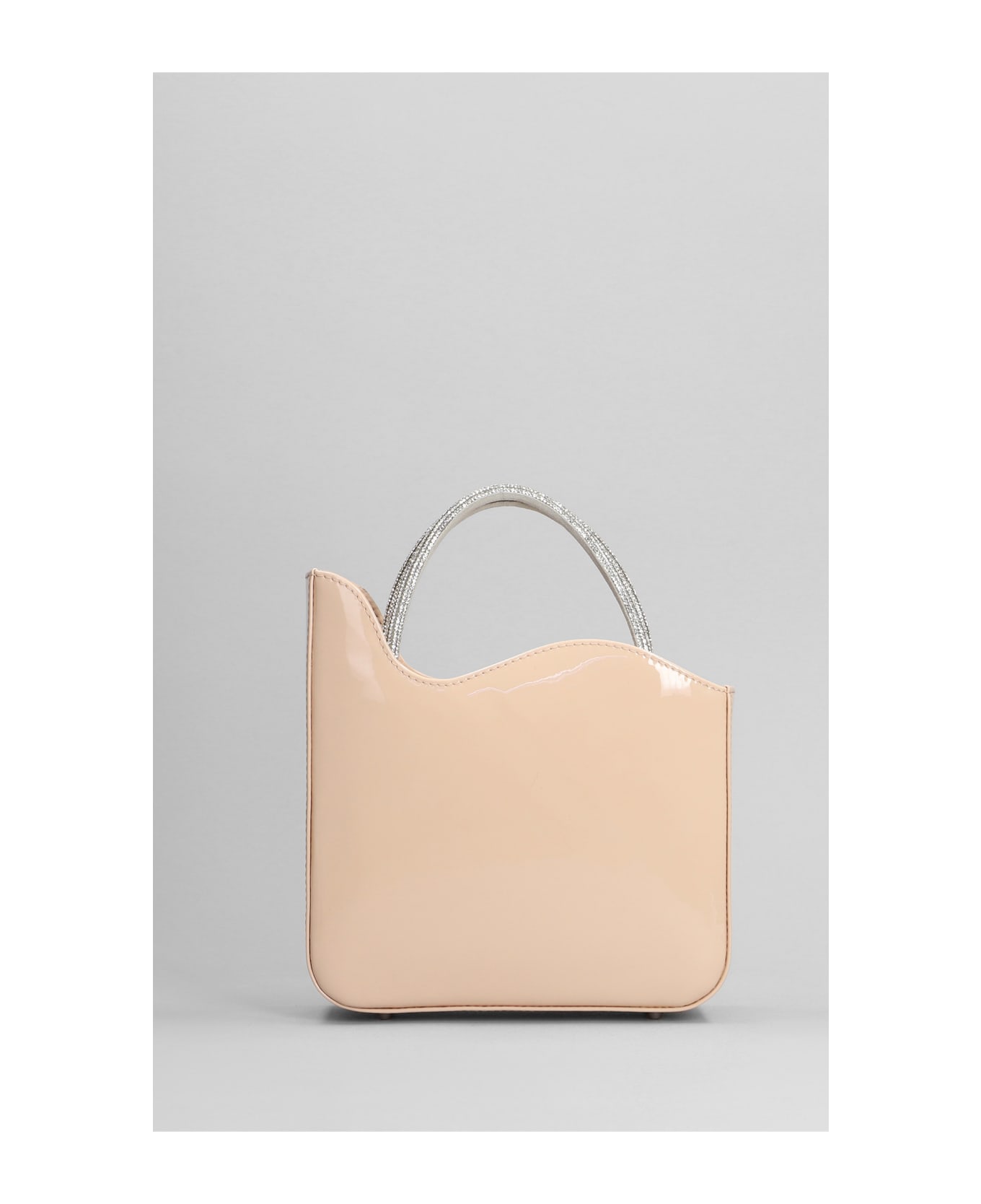 Le Silla Ivy Shoulder Bag In Powder Patent Leather - powder トートバッグ