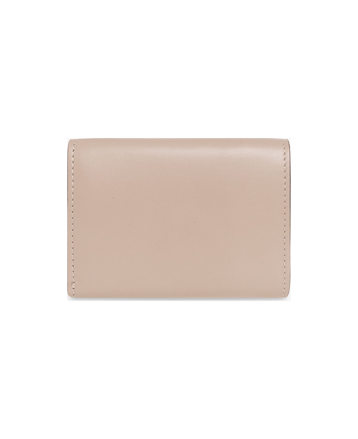 Fendi Micro Trifold Wallet - Tortora+oro soft