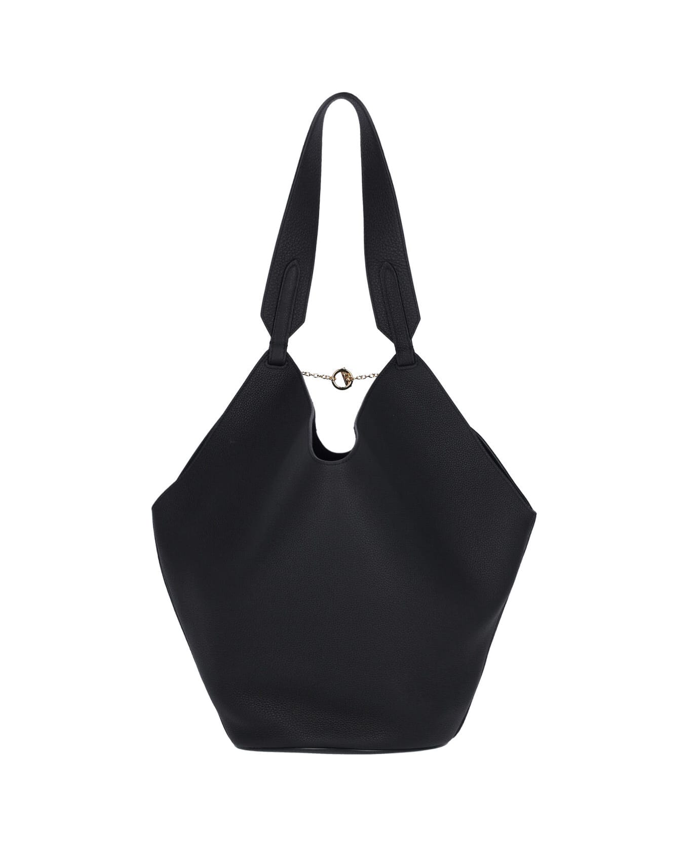 Khaite 
lotus
 Small Tote Bag - BLACK