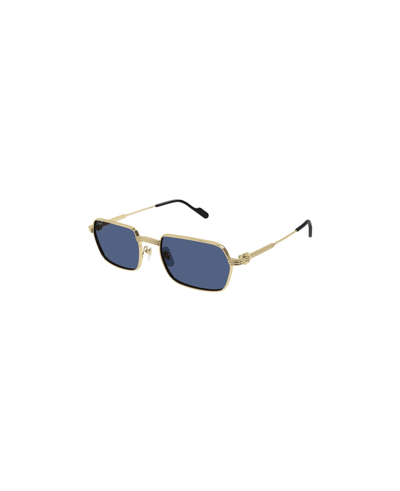 Cartier Eyewear Ct 0463 - Gold Sunglasses