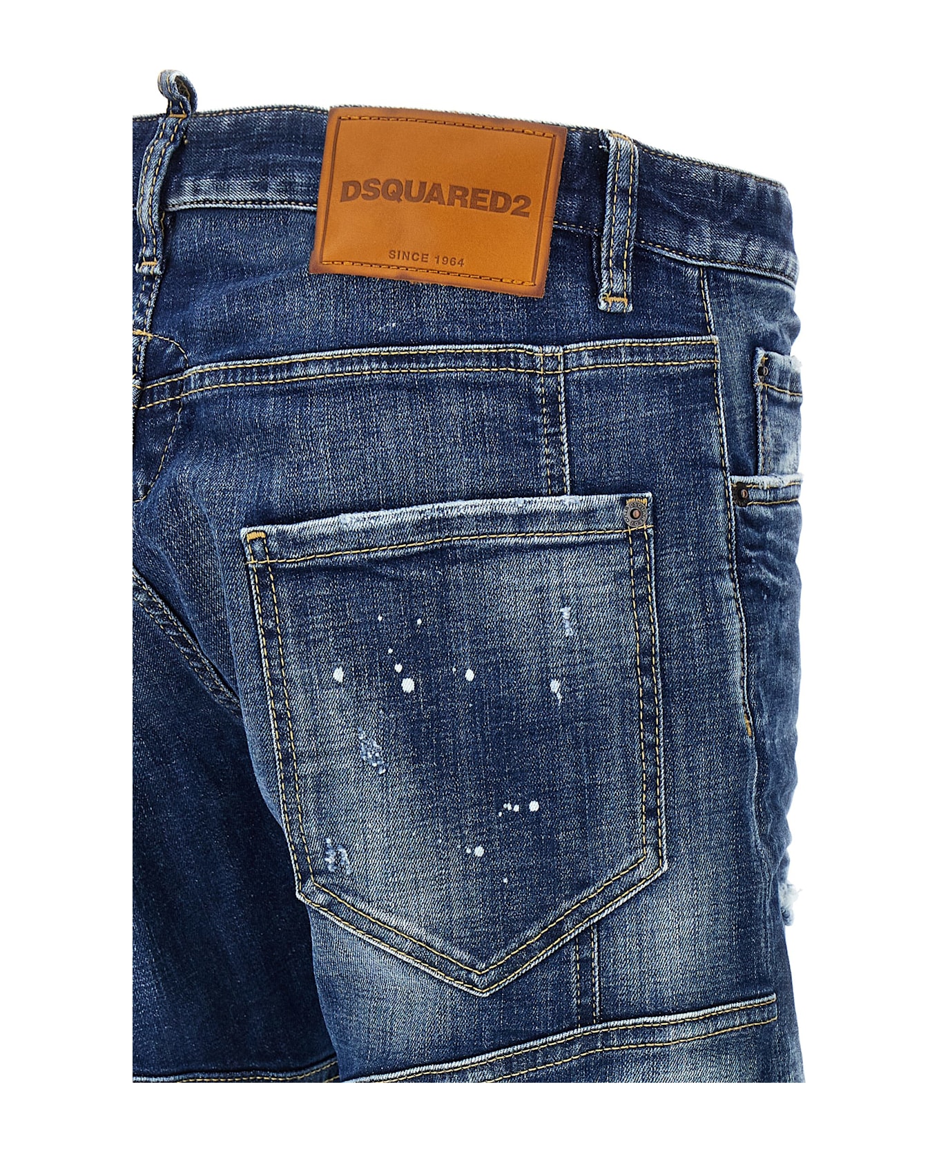 Dsquared2 'tidy Biker' Jeans - Blue