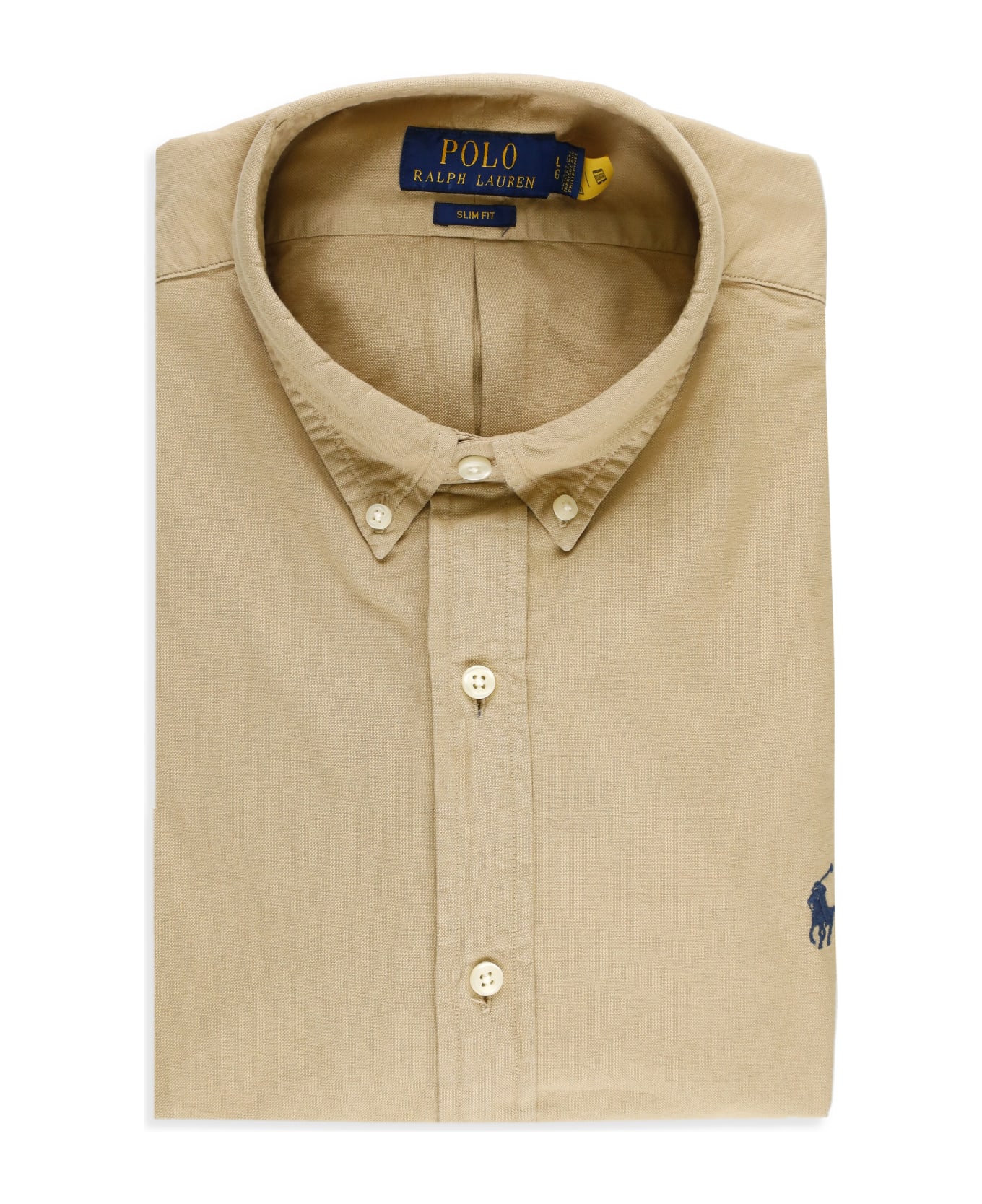 Ralph Lauren Beige Oxford Shirt - Beige