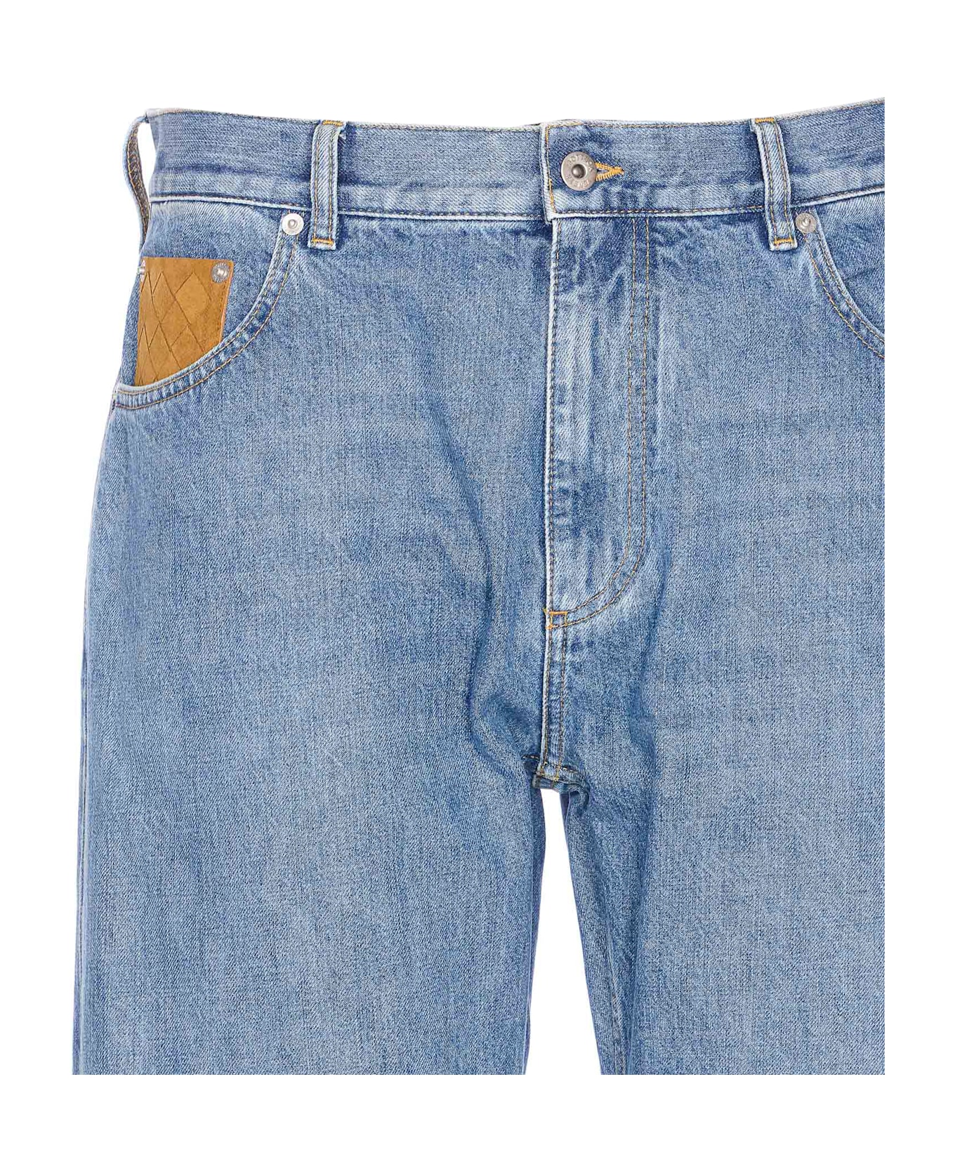Bottega Veneta Denim Jeans - BLUE