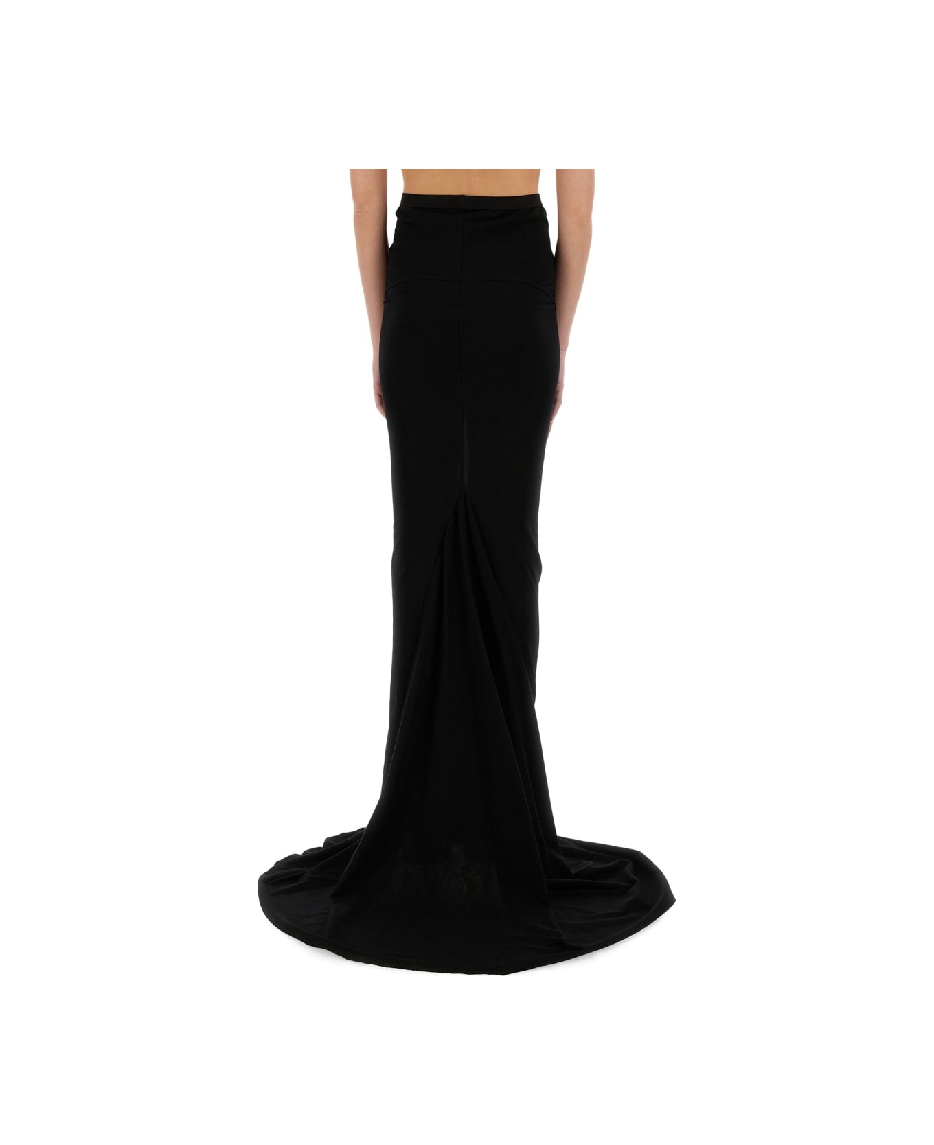 Rick Owens Maxi Skirt 
lido
 - BLACK