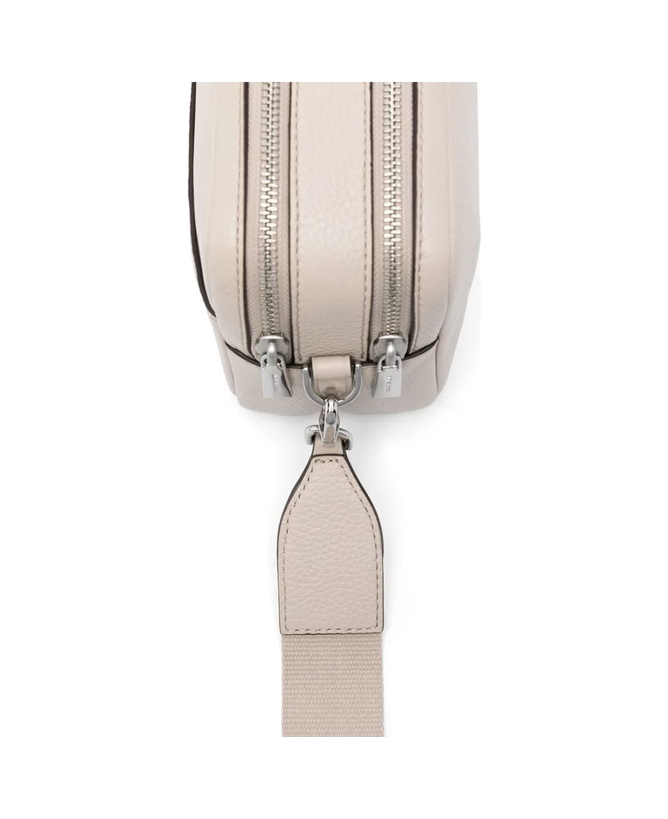 MICHAEL Michael Kors Bryant Medium Double Zip Chain Camera Crossbody - Light Sand