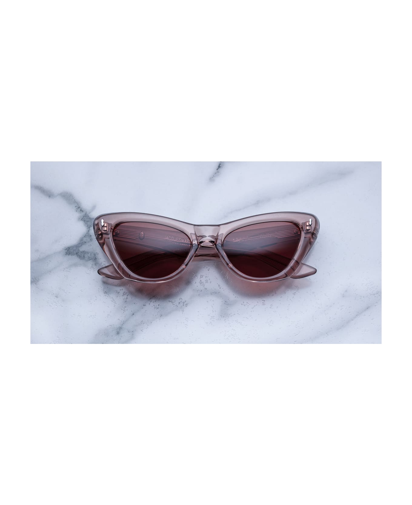 Jacques Marie Mage Kelly - Heather Sunglasses - Clear Pink