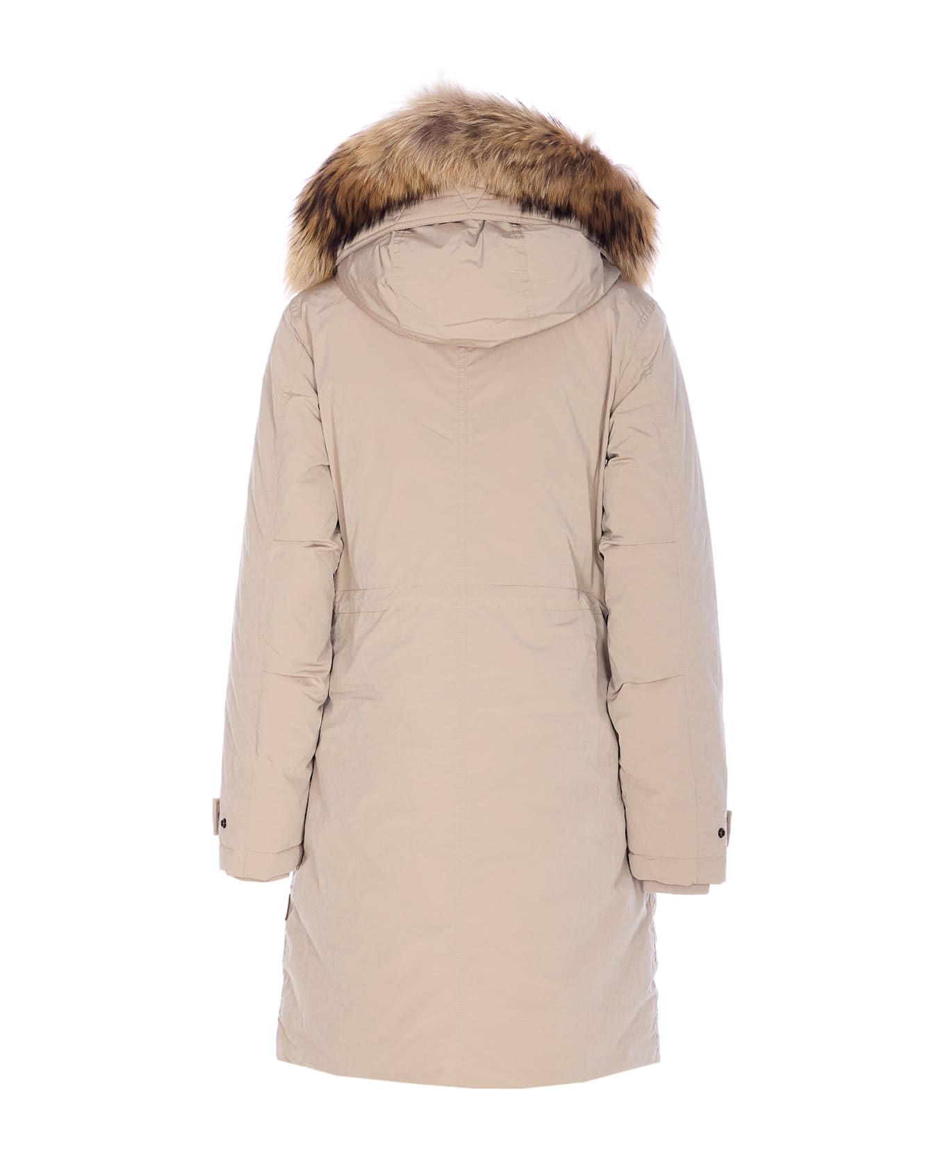 Woolrich Grace Fur Parka - Beige