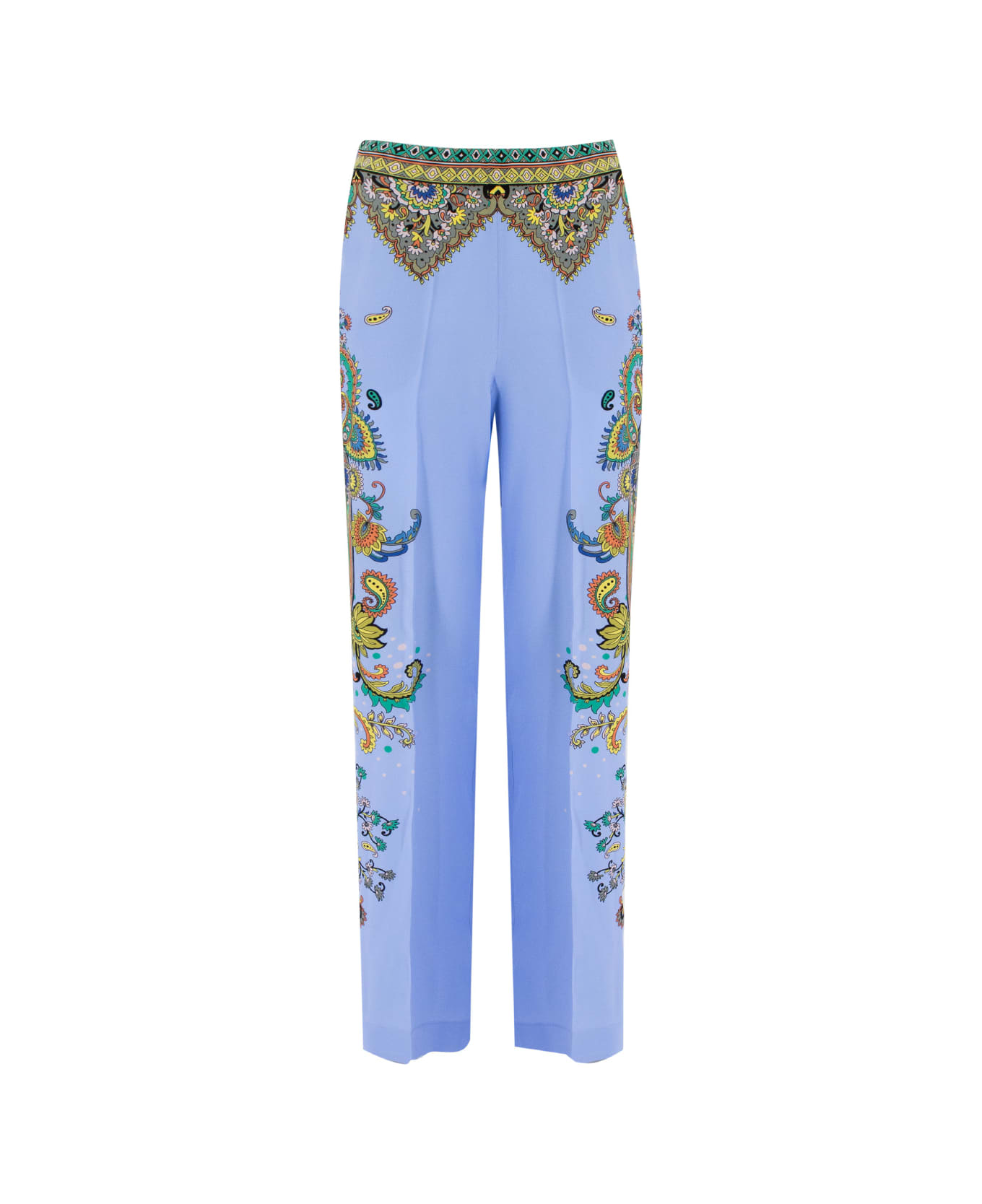 Etro Floral Print Pants - Multi