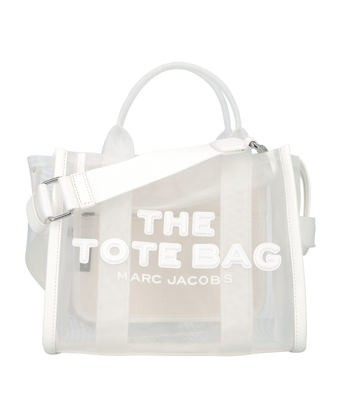 Marc Jacobs The Mesh Small Tote - WHITE