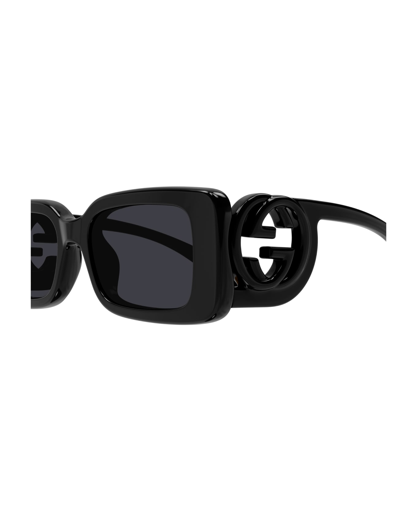 Gucci Eyewear GG1325S Sunglasses - Black Black Grey