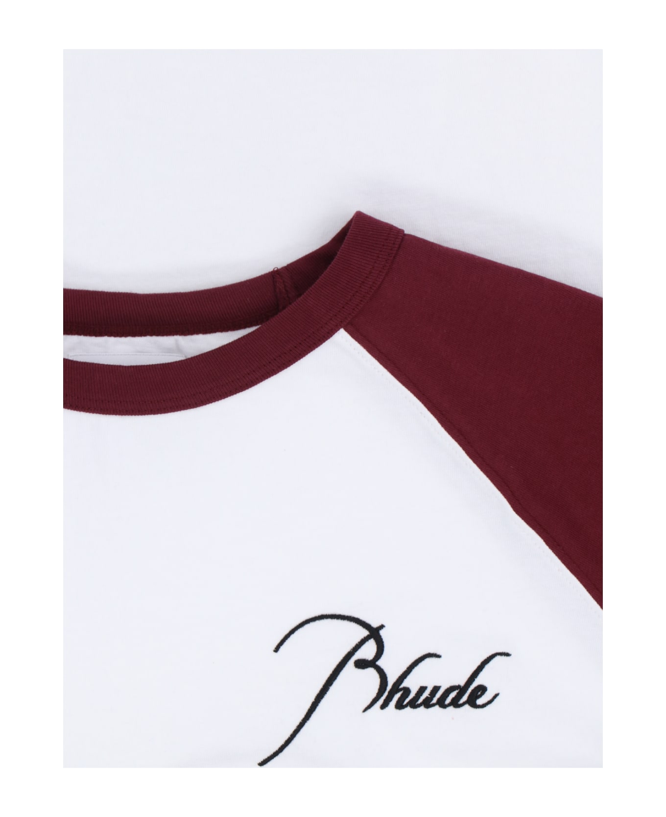 Rhude Embroidered T-shirt - White