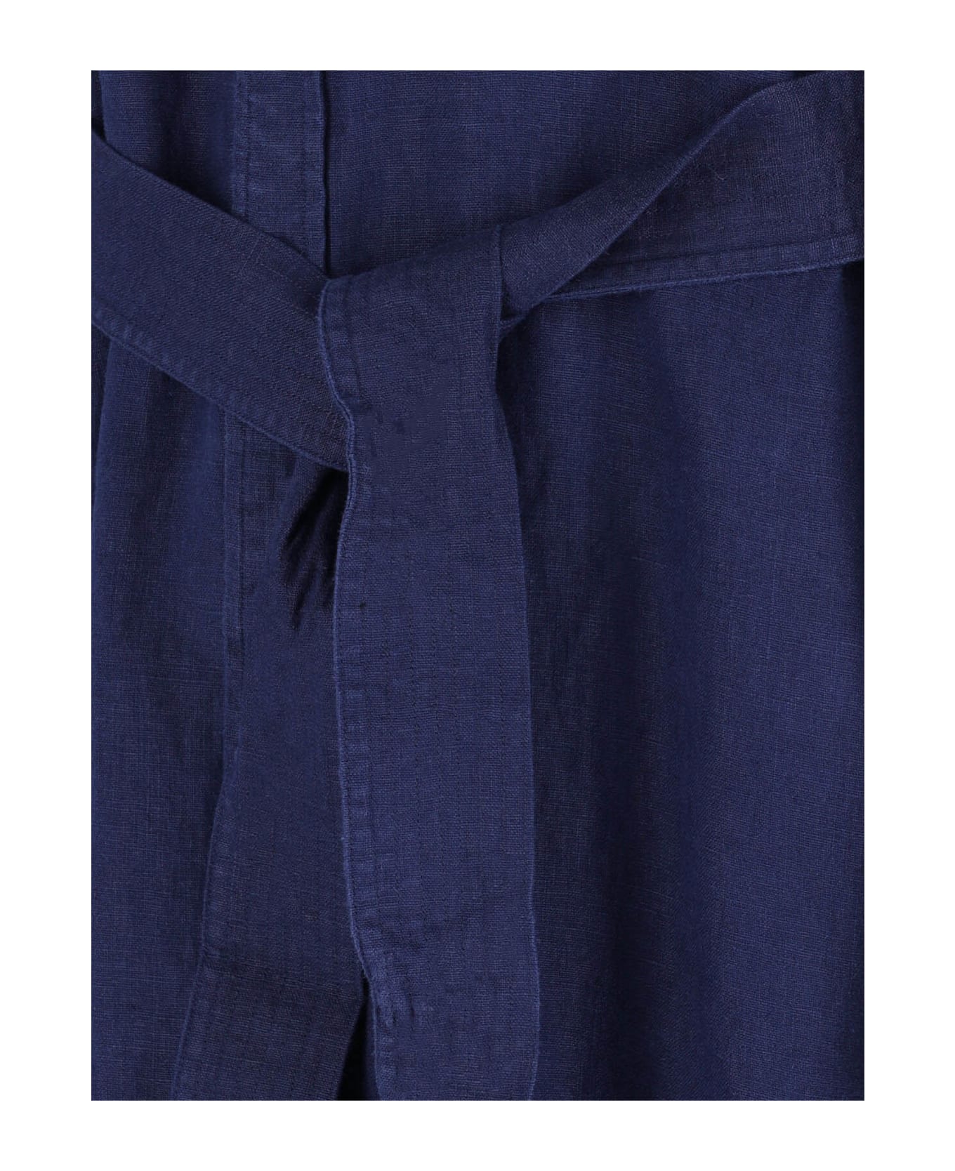 Polo Ralph Lauren Chemisier Midi Dress - Blue