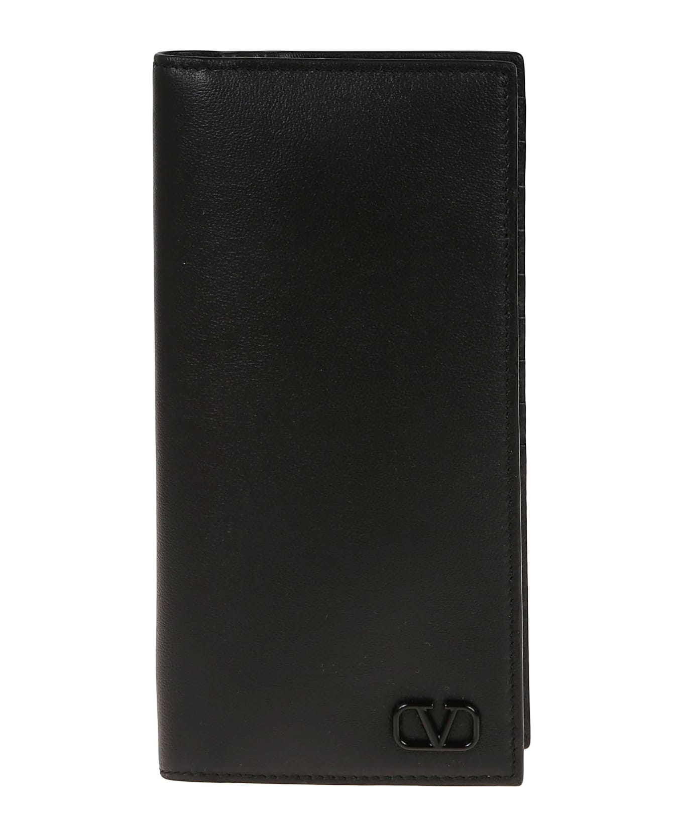 Valentino Garavani Breast Wallet With Coin Case Mini Vlogo Signature - No Nero 財布