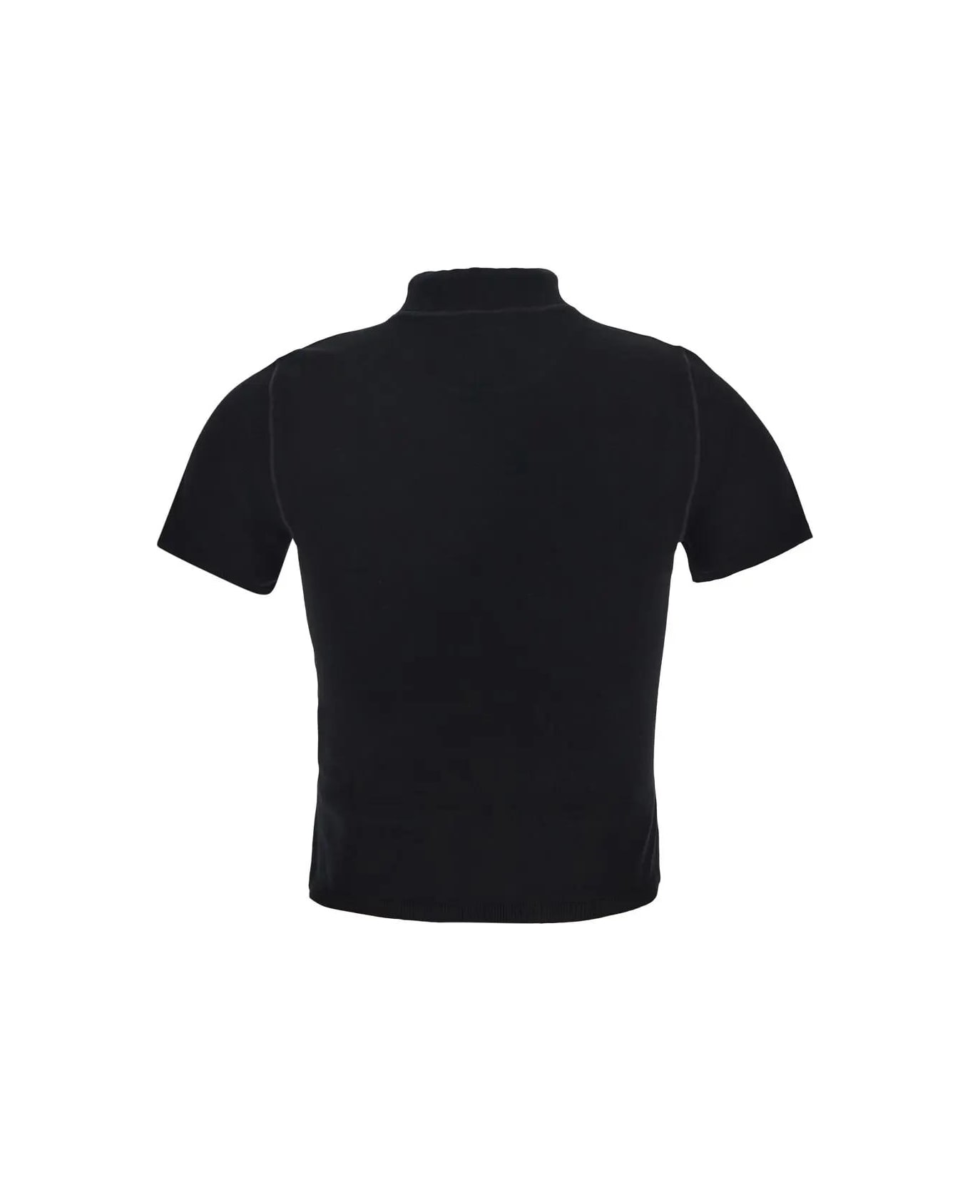 Alexander Wang Turtleneck Top - Black Tシャツ