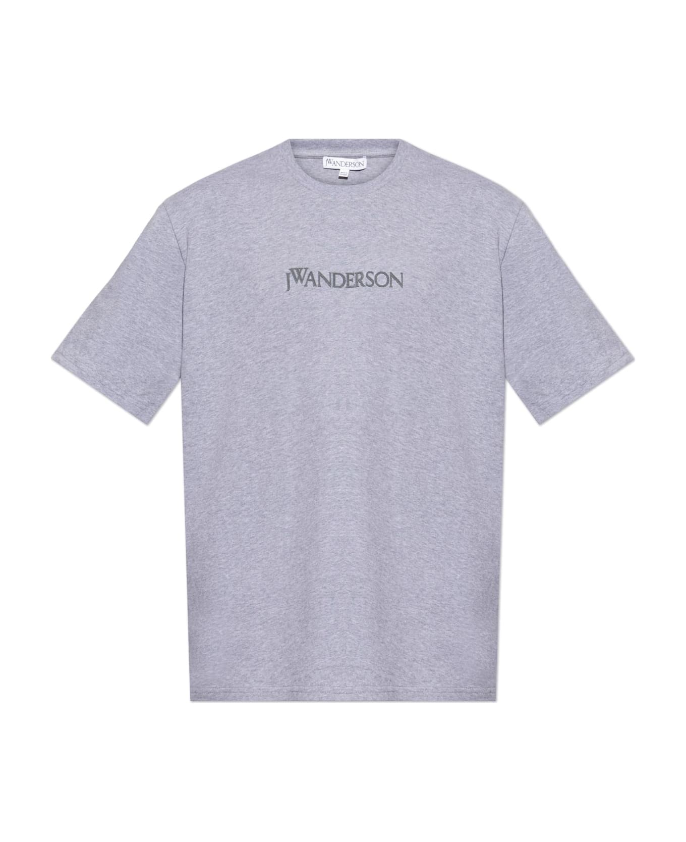 J.W. Anderson Jw Anderson T-shirt With Logo - GREY MELANGE