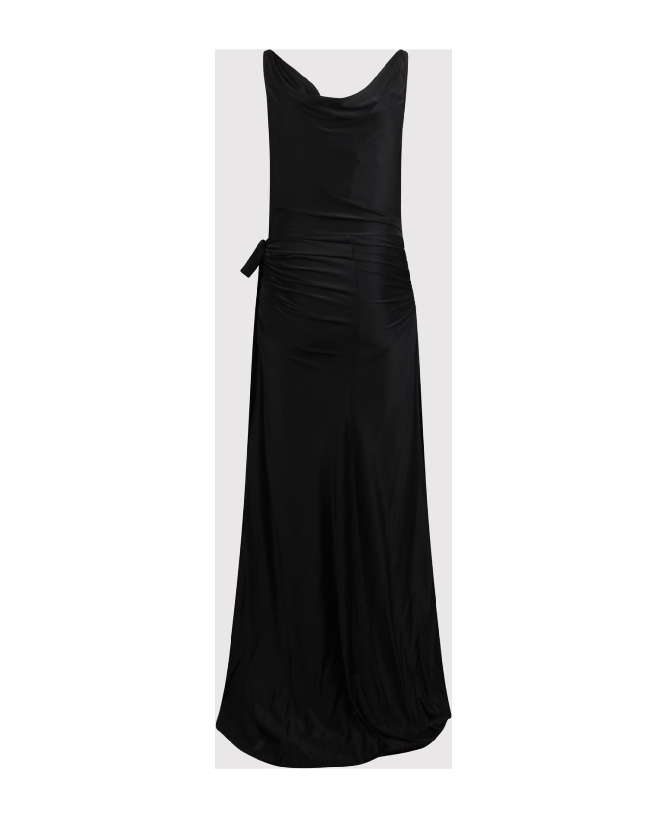 Paco Rabanne Rabanne Long Dress With Draping